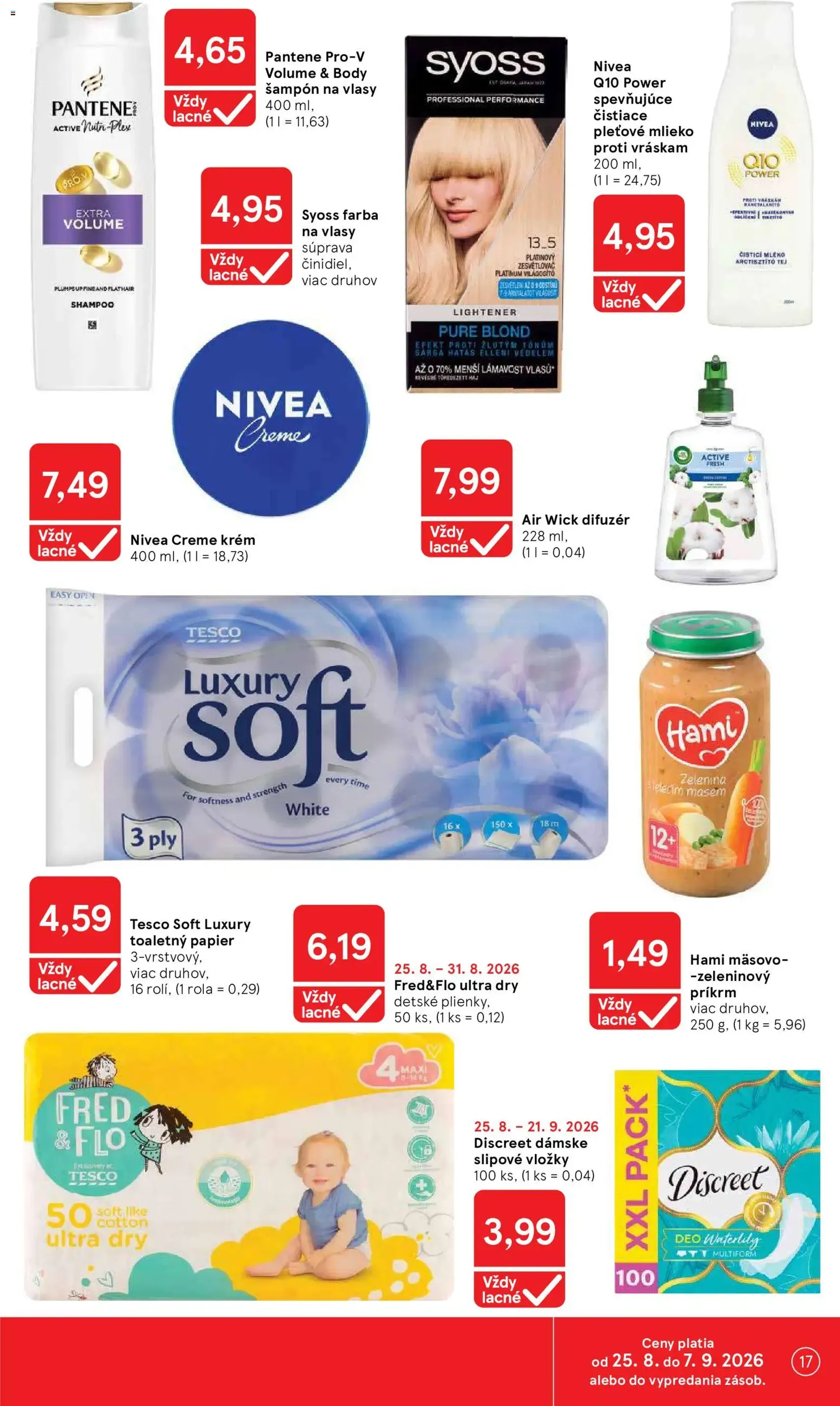 Tesco Hypermarket - leták - platný leták od 26.08.2026 strana 17 z 58