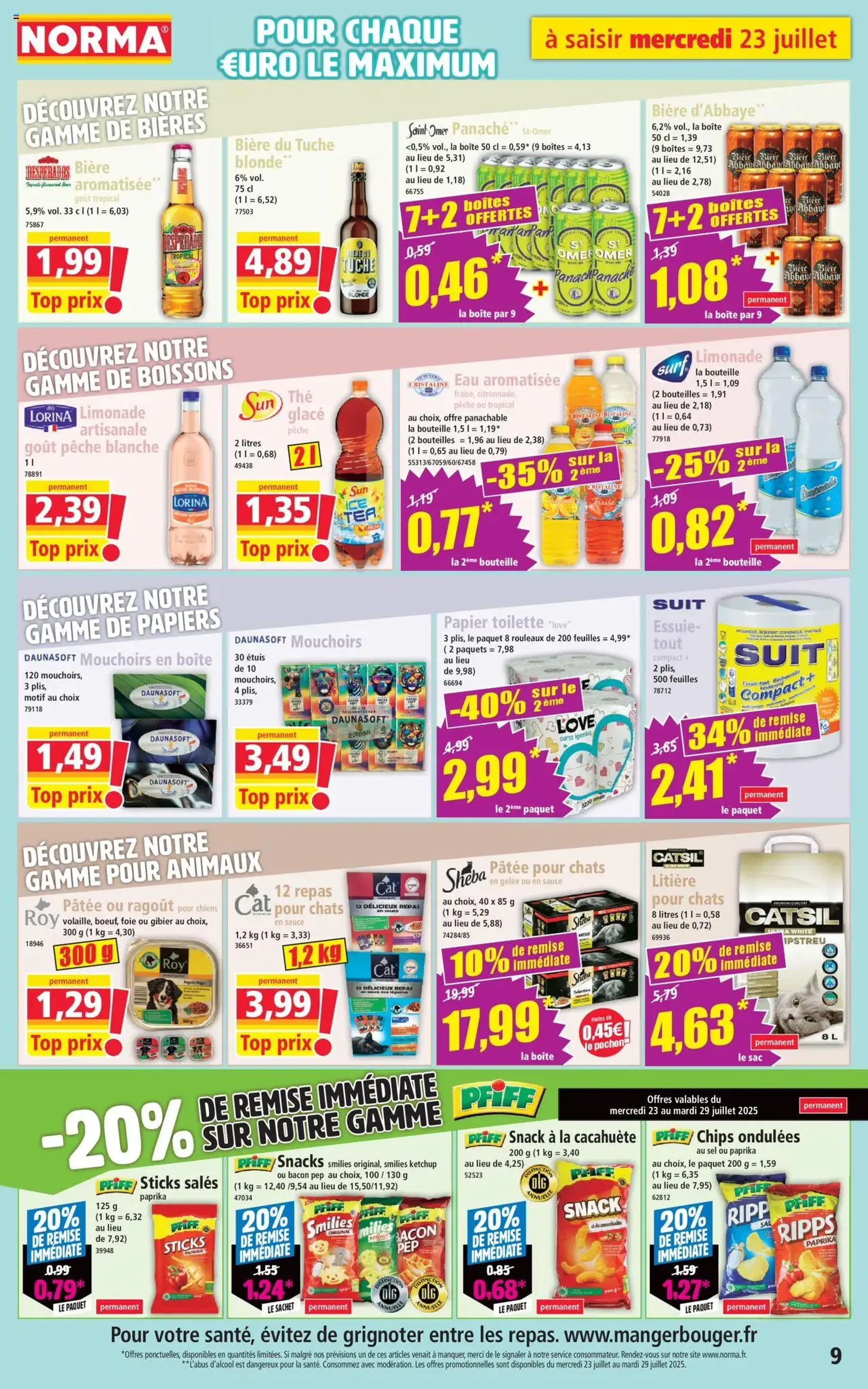 Norma catalogue - brochure valable à partir du 23/07/2025, page 9 sur 12 Norma catalogue - brochure valable à partir du 23/07/2025, page 9 sur 12