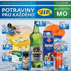 Jip leták - náhled letáku platný od 03.12.2025