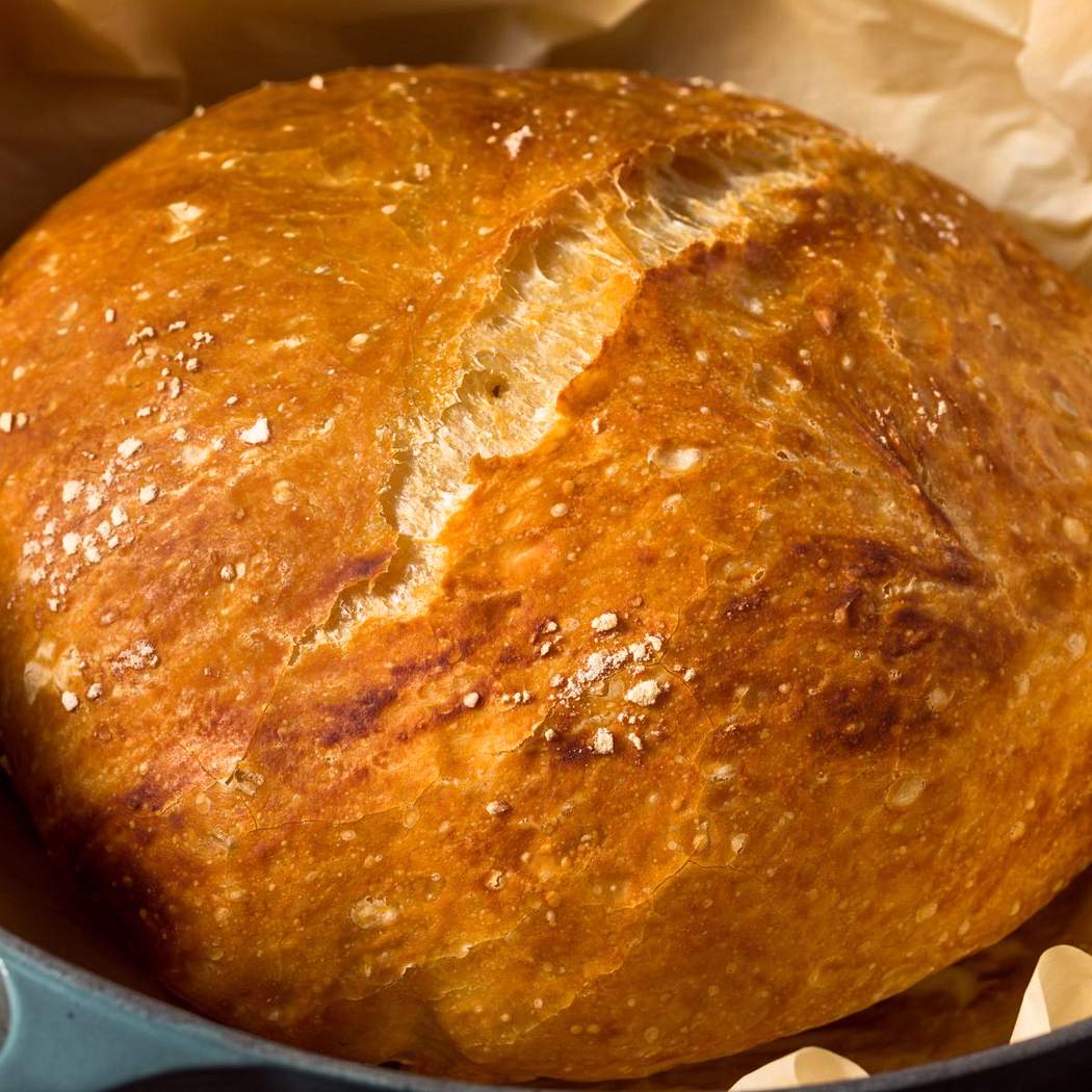 Pane senza impasto