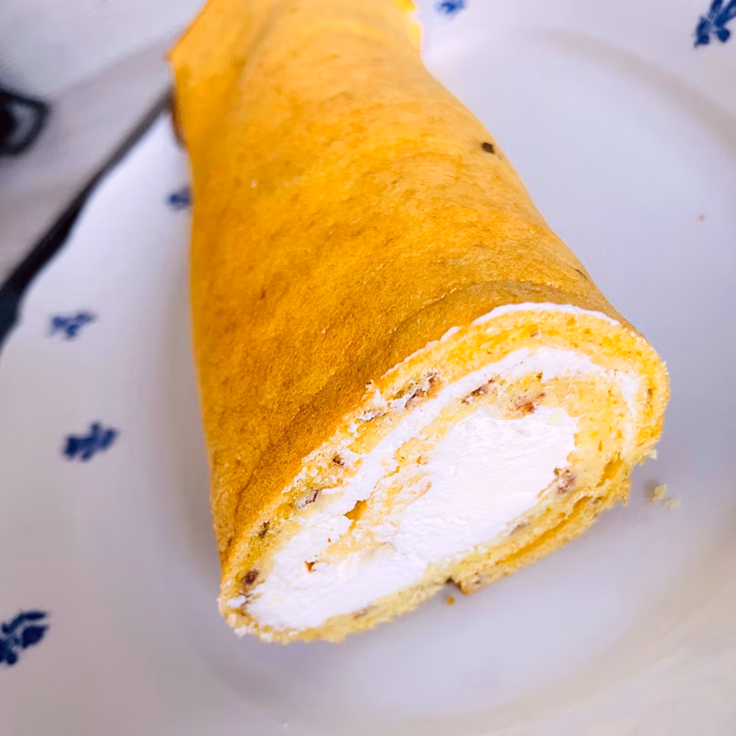 Citronová roláda bez cukru