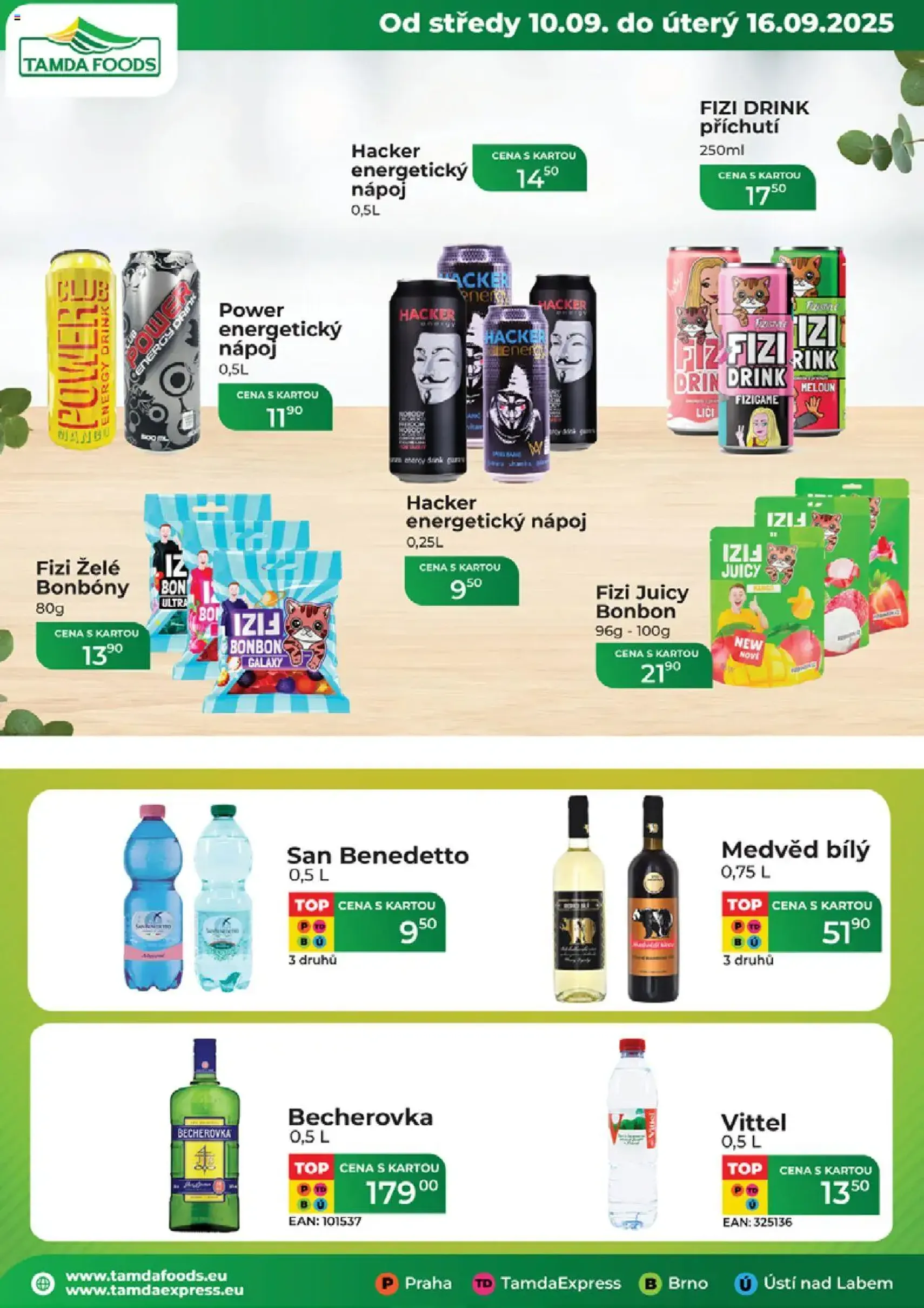 Tamda Foods leták - platný leták od 10.09.2025 strana 1 z 52