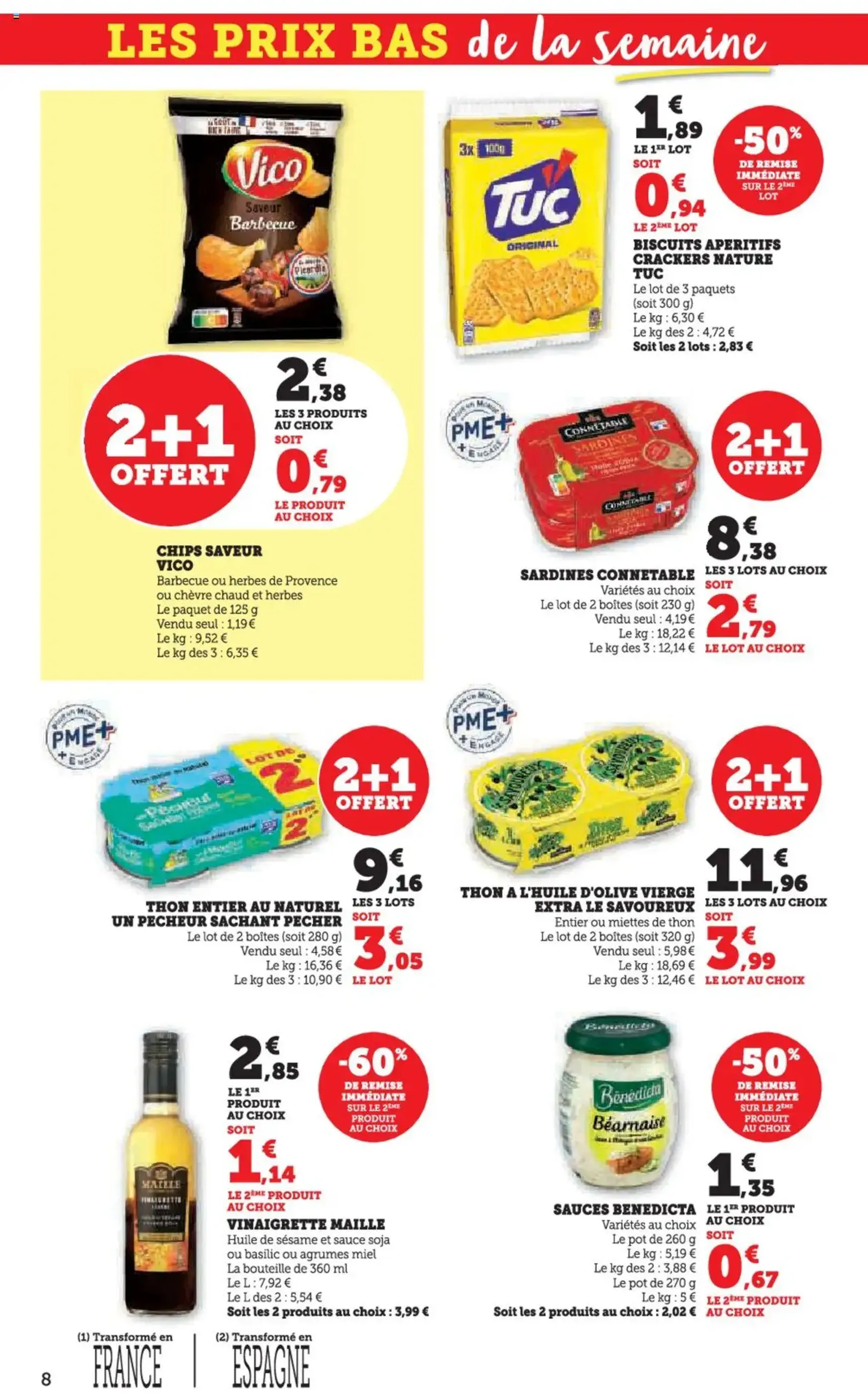 Super U catalogue - brochure valable à partir du 12/08/2025, page 8 sur 24 Super U catalogue - brochure valable à partir du 12/08/2025, page 8 sur 24