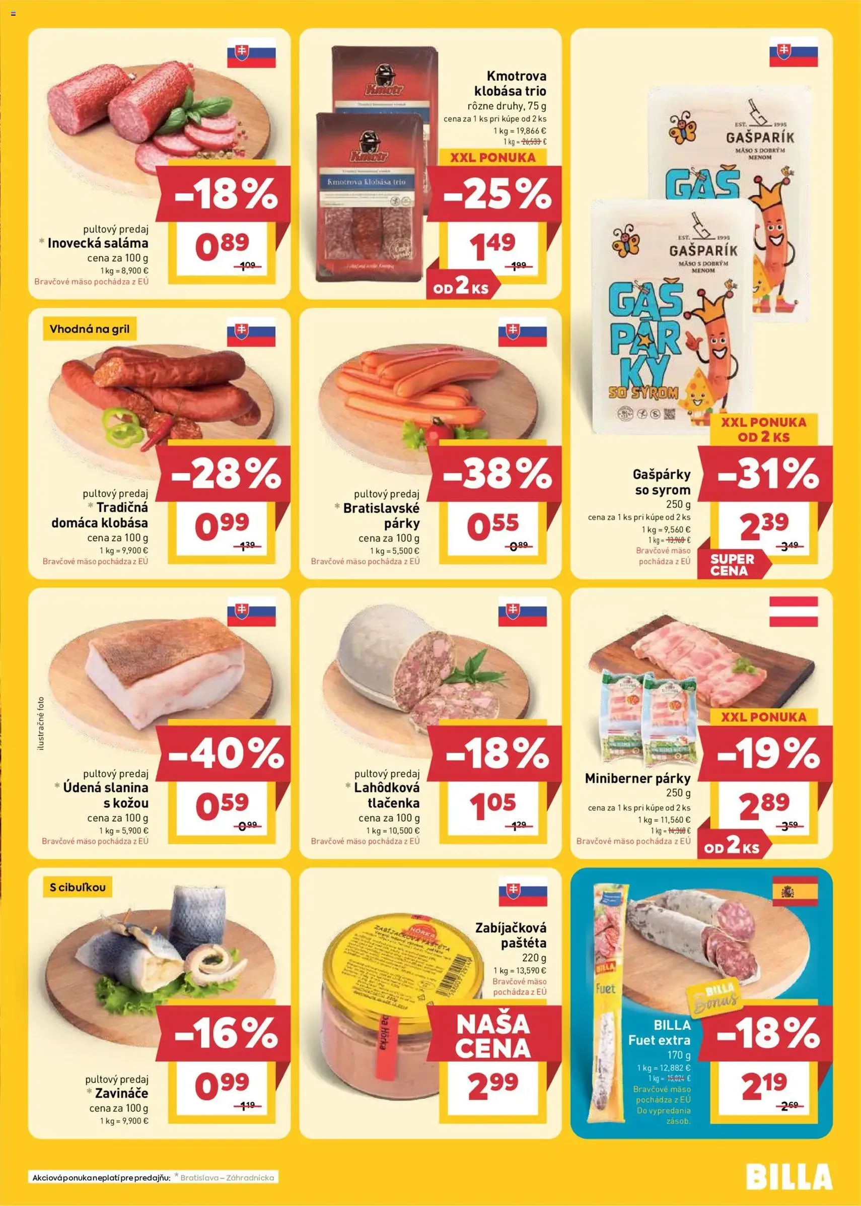 Billa leták - platný leták od 15.07.2026 strana 7 z 30