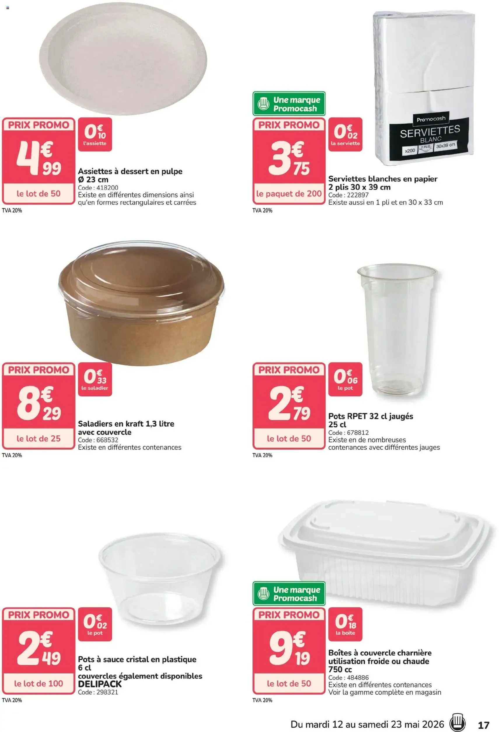 Promocash catalogue - brochure valable à partir du 12/05/2026, page 17 sur 24