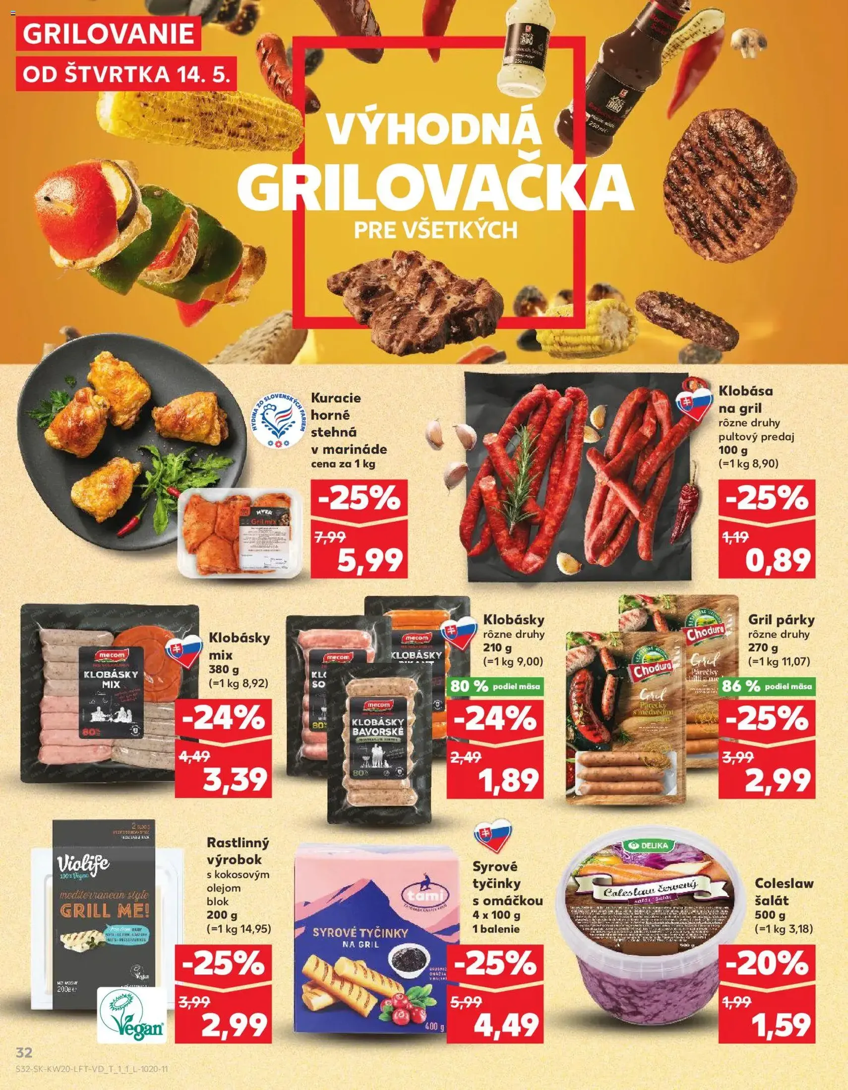 Kaufland leták - platný leták od 14.05.2026 strana 32 z 76