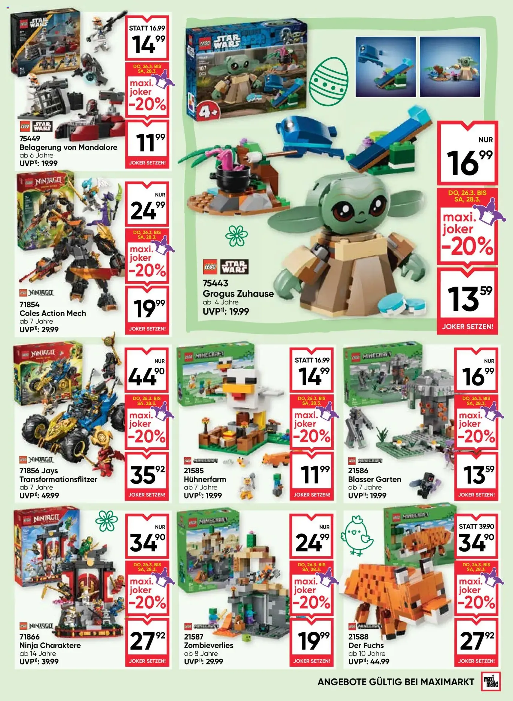 Maximarkt Flugblatt - Gültiger Prospekt ab 26.03.2026, Seite 21 von insgesamt 24