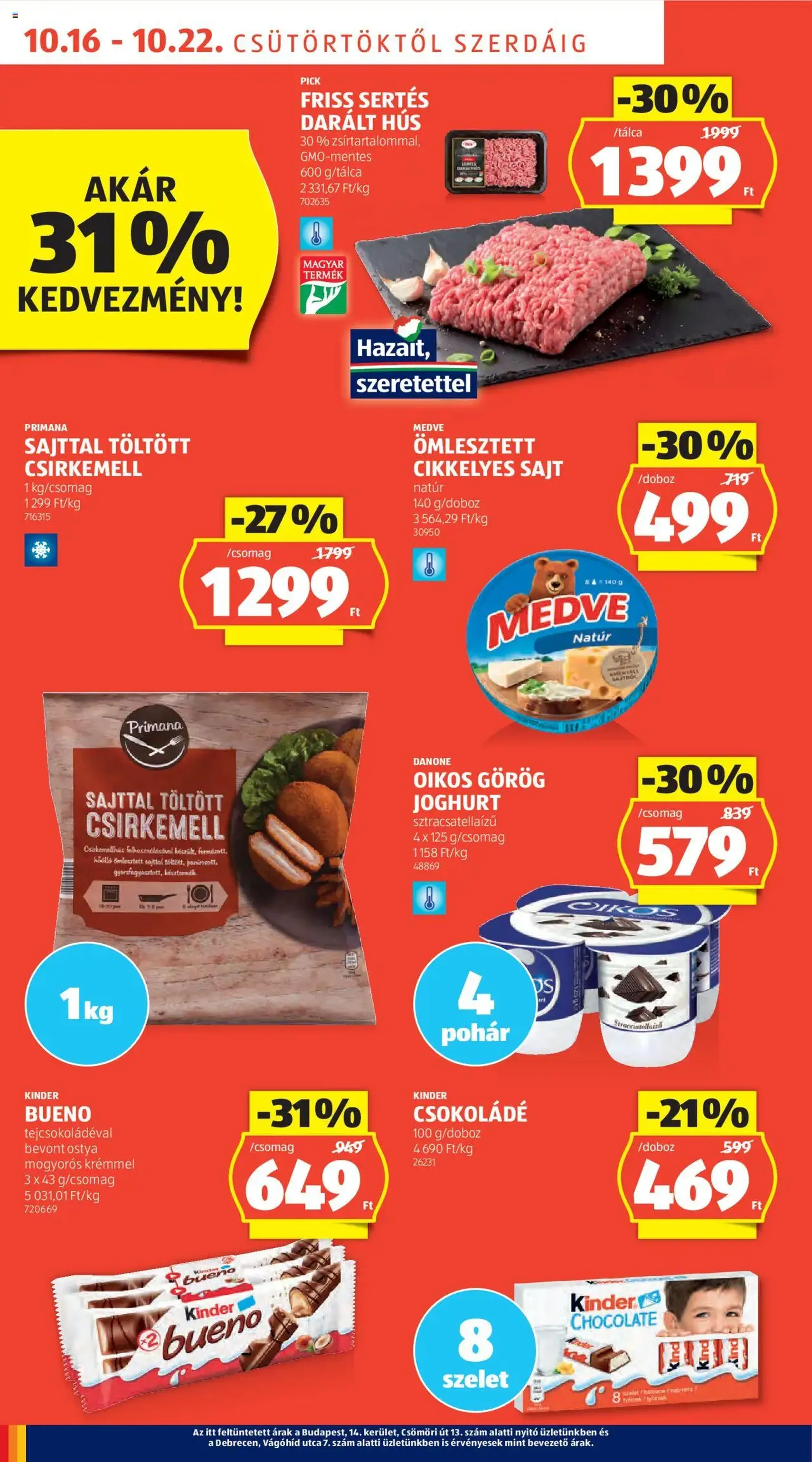 Aldi Akciós újság - 2025.10.16. érvényes szórólap 8 oldal 50 oldalból Aldi Akciós újság - 2025.10.16. érvényes szórólap 8 oldal 50 oldalból