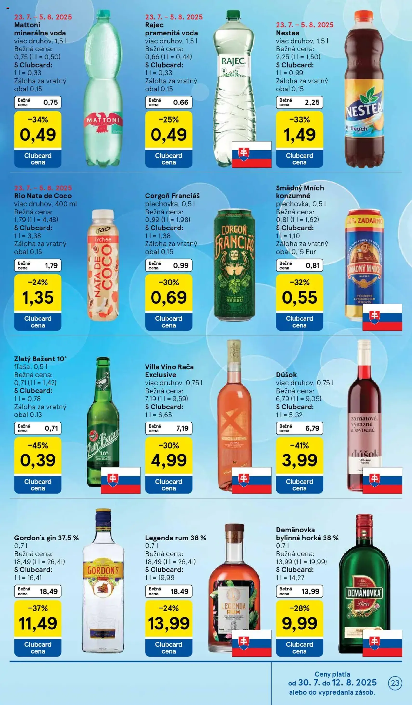 Tesco Hypermarket - leták - platný leták od 30.07.2025 strana 23 z 33 Tesco Hypermarket - leták - platný leták od 30.07.2025 strana 23 z 33
