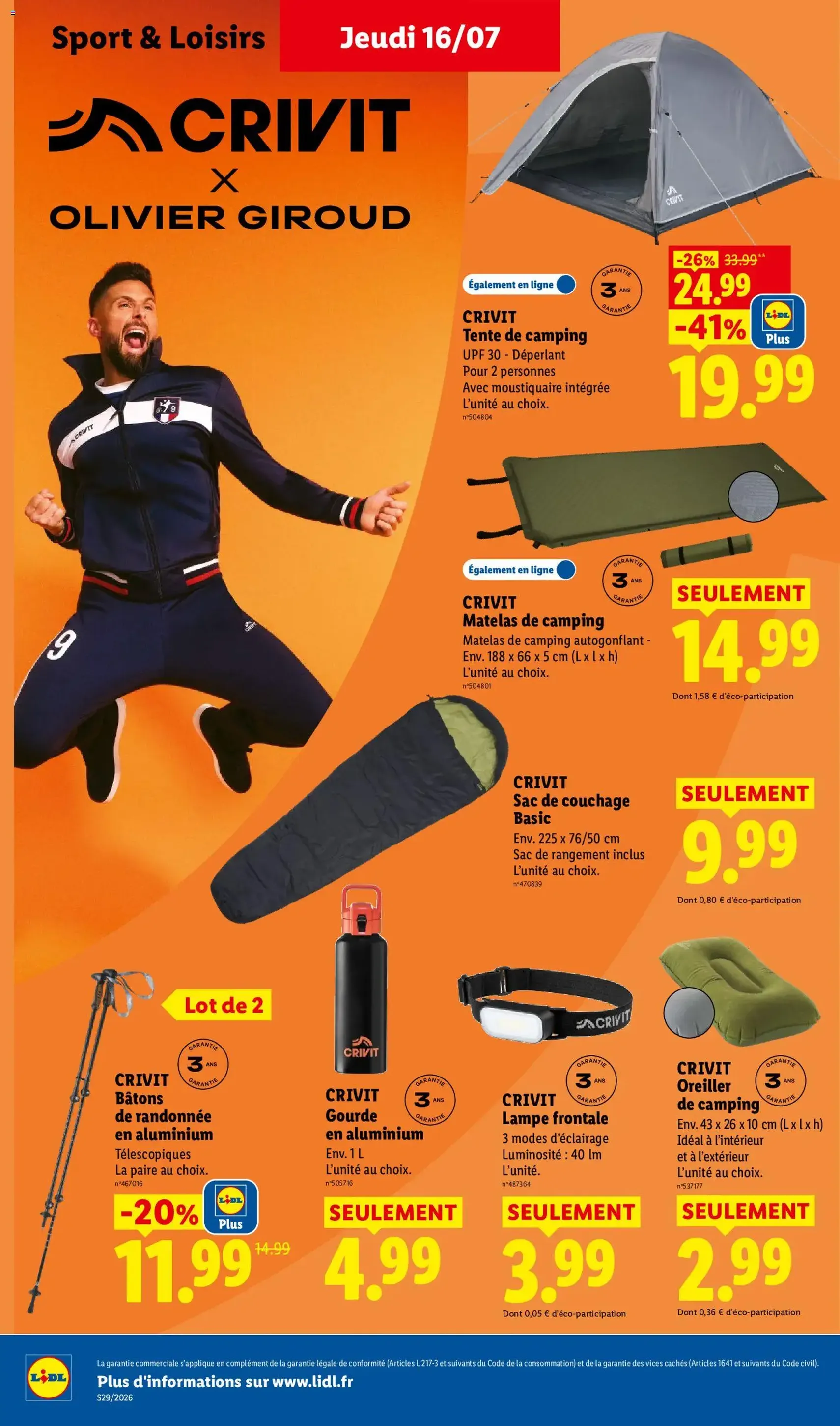 LIDL catalogue - brochure valable à partir du 16/07/2026, page 28 sur 61