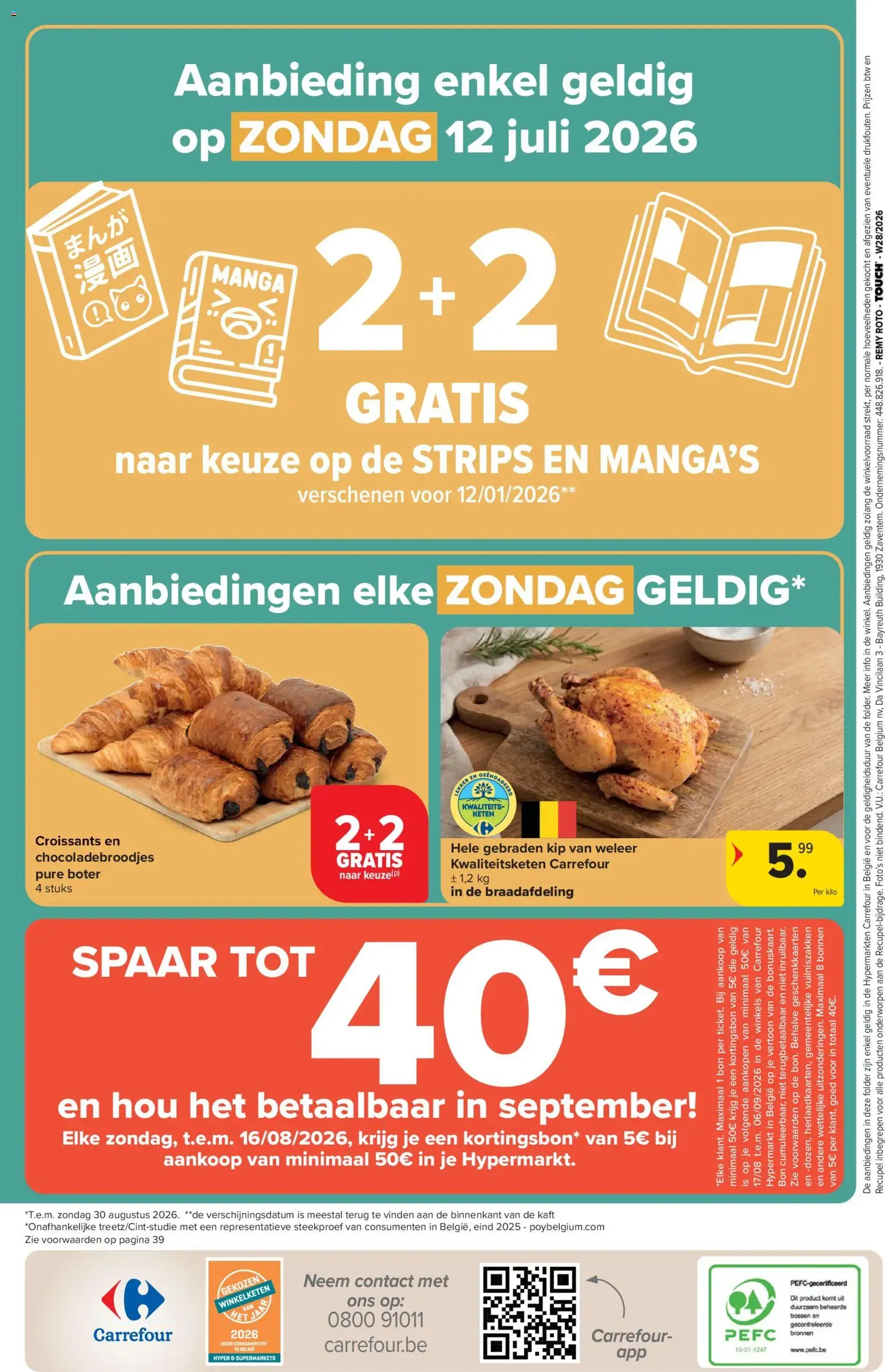 Carrefour folder week 28 - geldige folder vanaf 08/07/2026 pagina 40 van 40