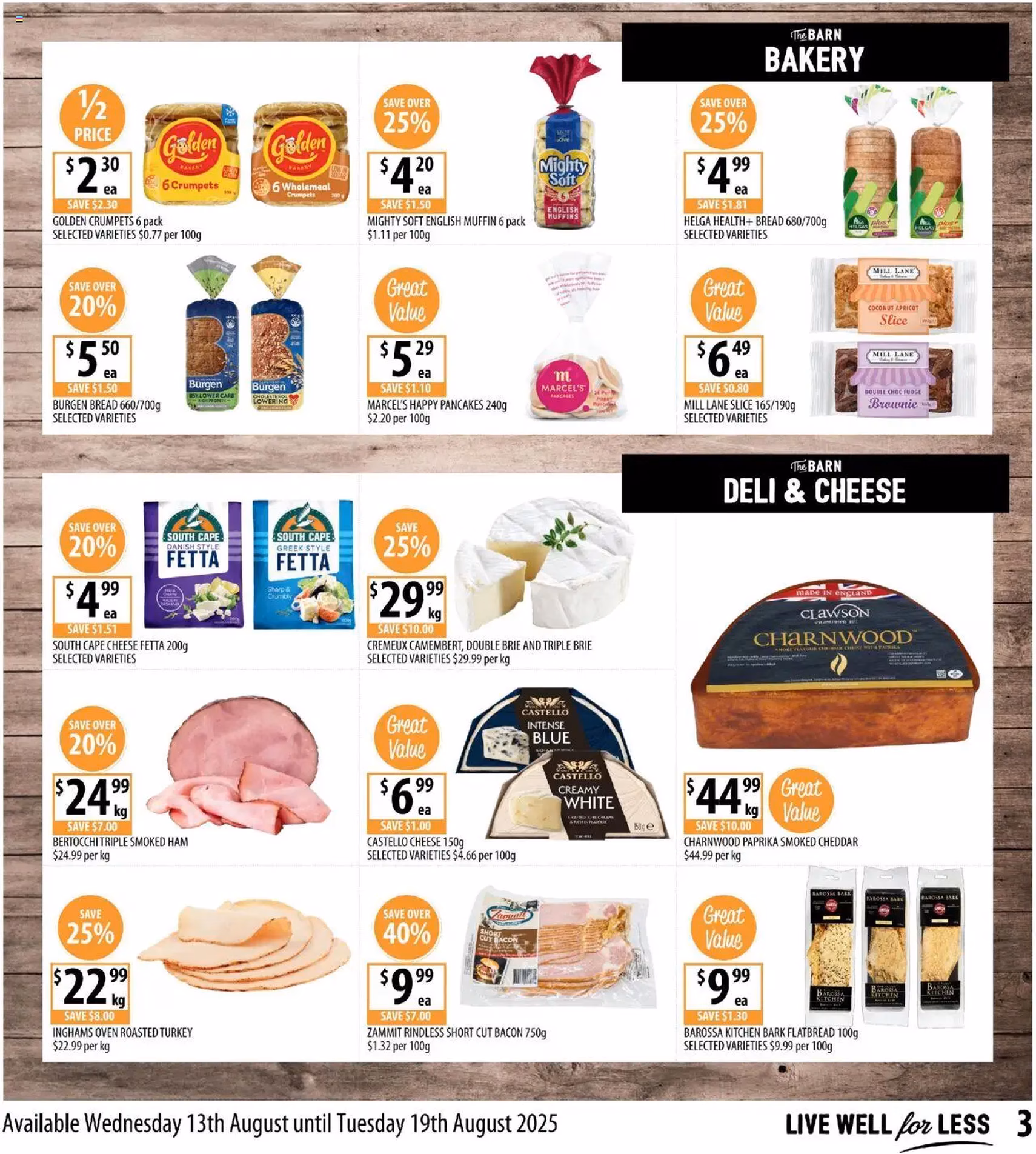 Supabarn Catalogue - valid flyer from 13/08/2025, page 3 of 12 Supabarn Catalogue - valid flyer from 13/08/2025, page 3 of 12