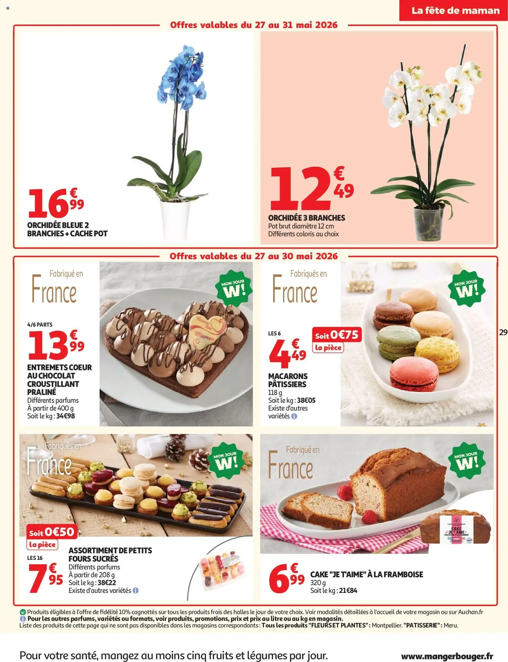 Auchan prospectus - brochure valable à partir du 27/05/2026, page 29 sur 36