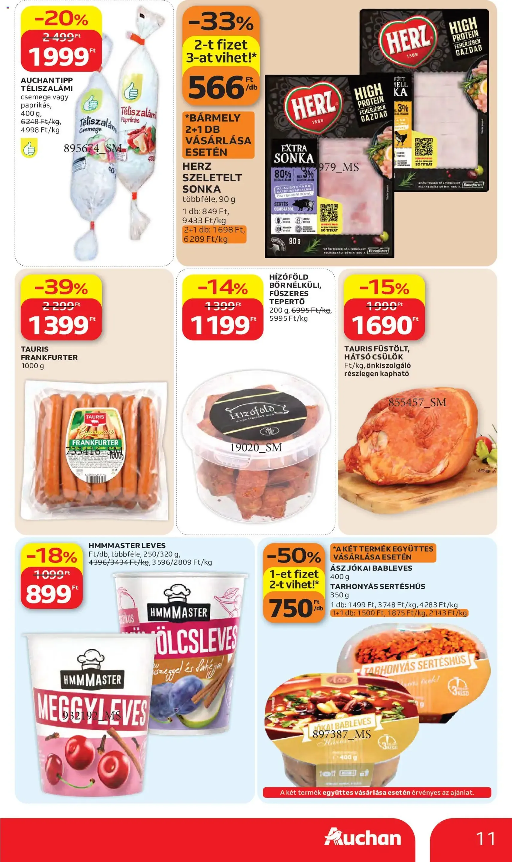 Auchan akciós újság - 2026.05.28. érvényes szórólap 11 oldal 58 oldalból