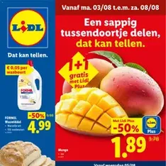 Lidl Folder week 32 - voorvertoning van de folder geldig vanaf 03/08/2026