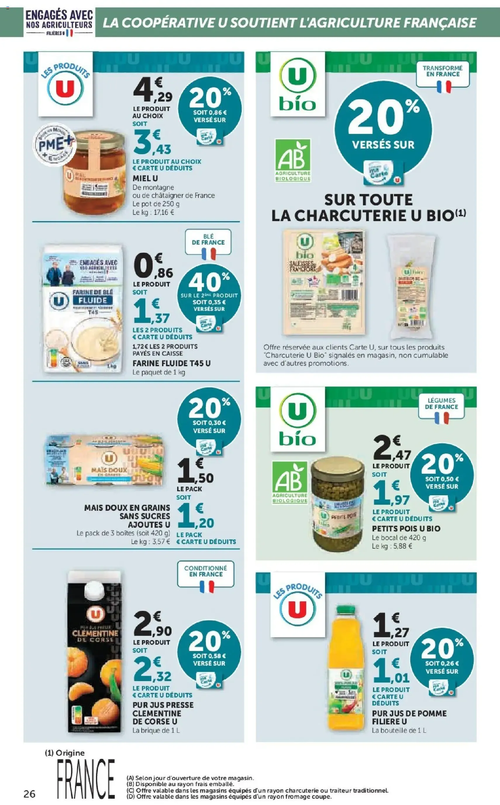 Super U catalogue - brochure valable à partir du 24/02/2026, page 26 sur 44