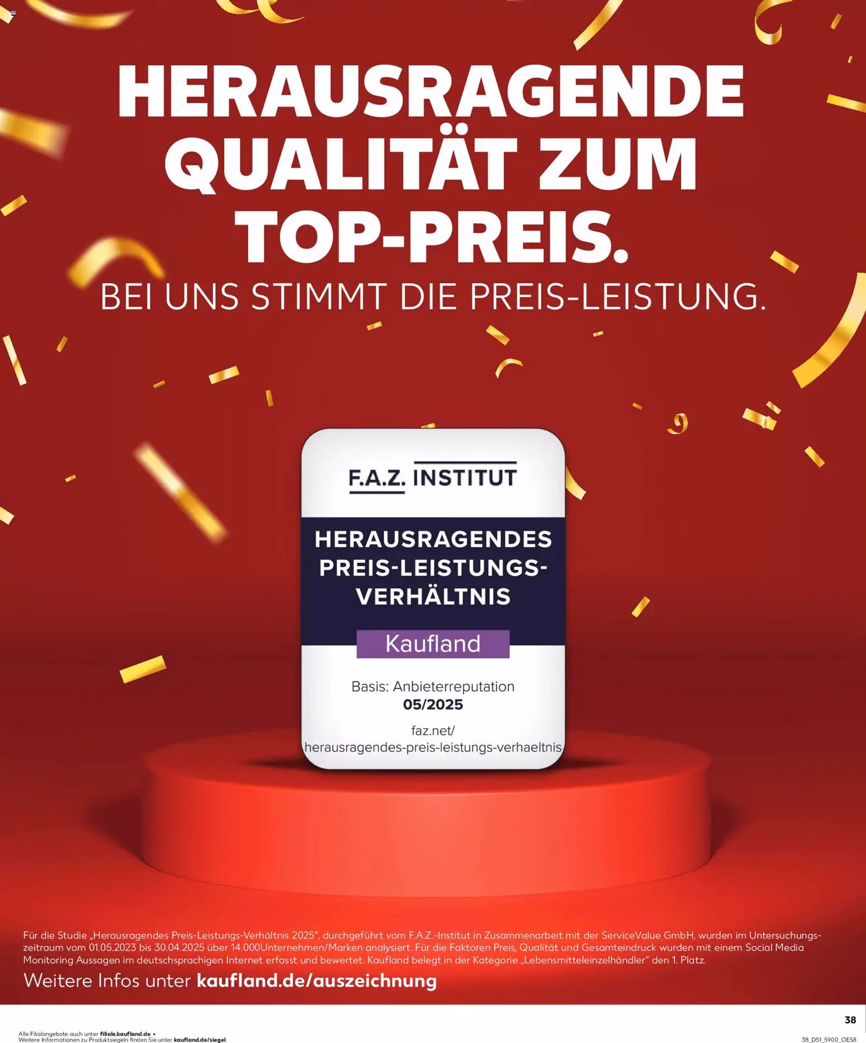 Kaufland Prospekt - Gültiger Prospekt ab 21.12.2025, Seite 38 von insgesamt 40