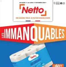 Netto - catalogue Immanquables - Prévisualisation du catalogue valable à partir du 11/11/2025