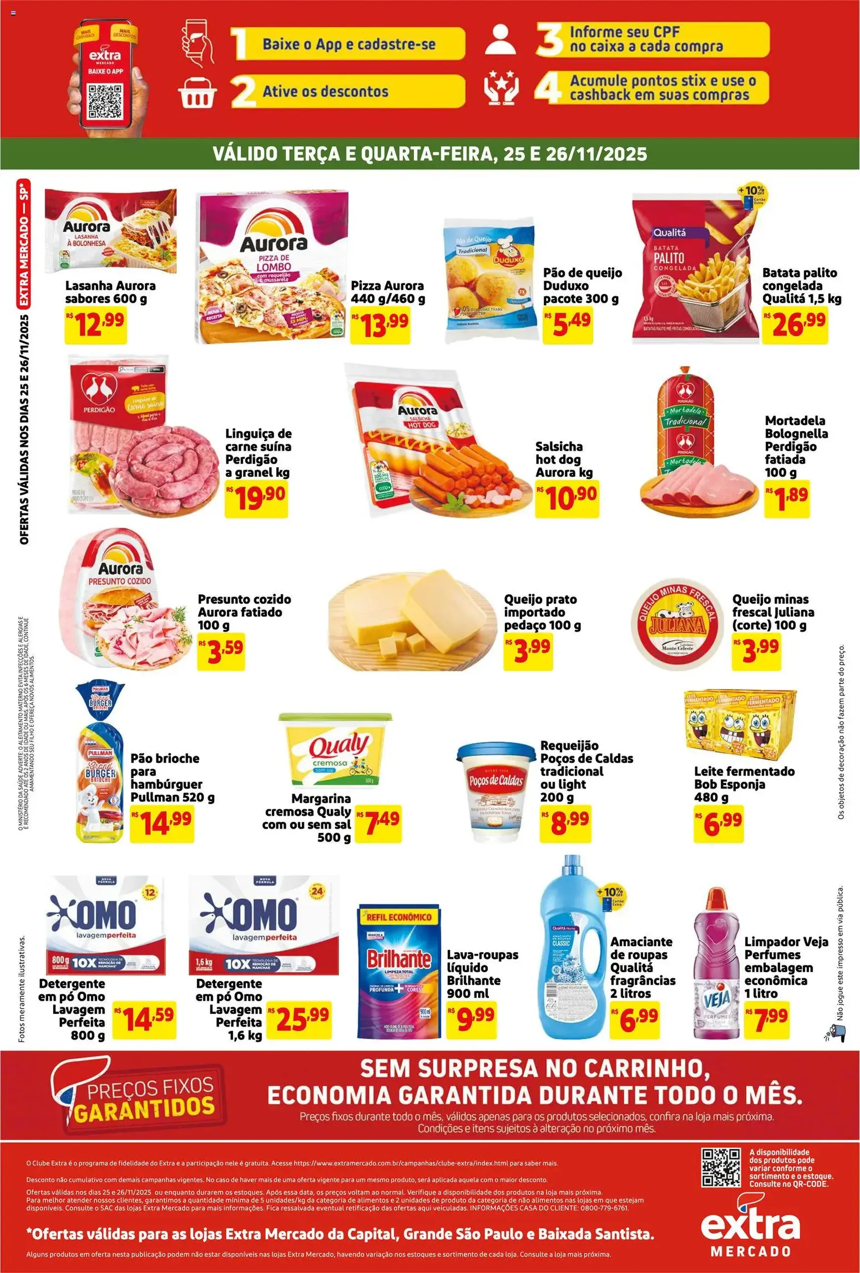 Extra - Ofertas de Mercado Terça e Quinta - folheto válido a partir de 25/11/2025 página 2 de 3