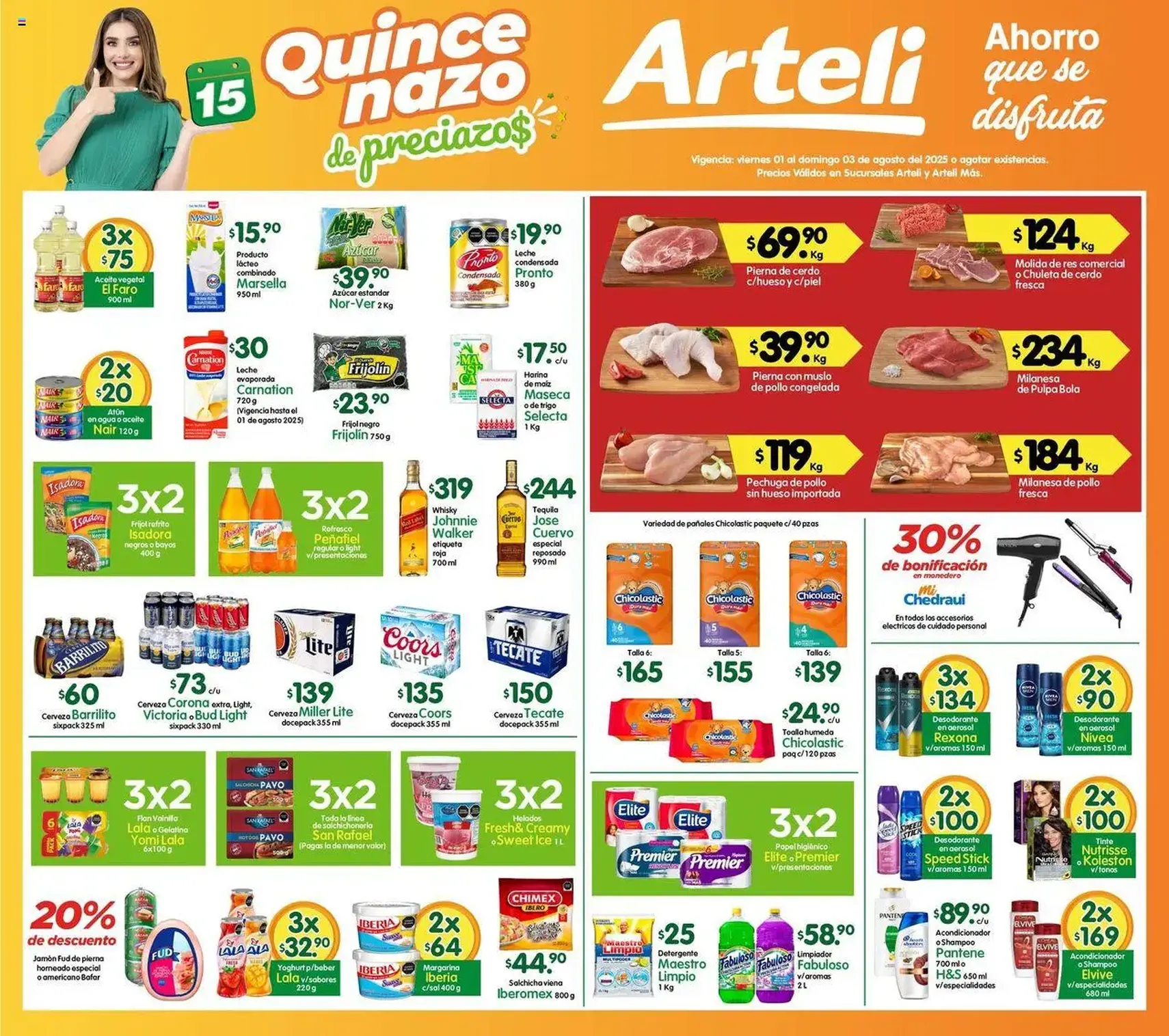 Arteli - Folleto Arteli - folleto válido desde 01/08/2025 página 1 de 1