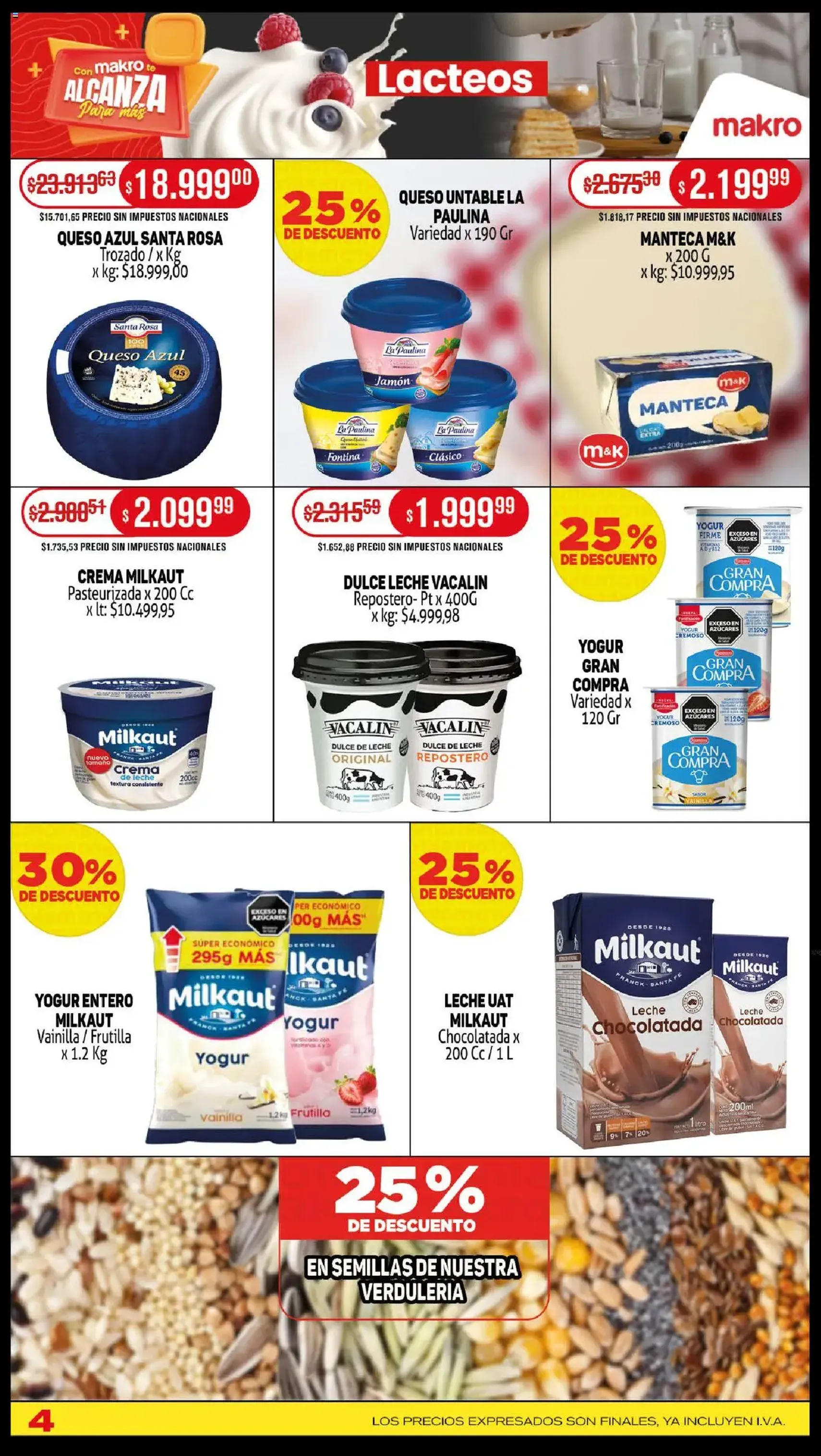 Makro ofertas - folleto válido desde 09/10/2025 página 4 de 16 Makro ofertas - folleto válido desde 09/10/2025 página 4 de 16