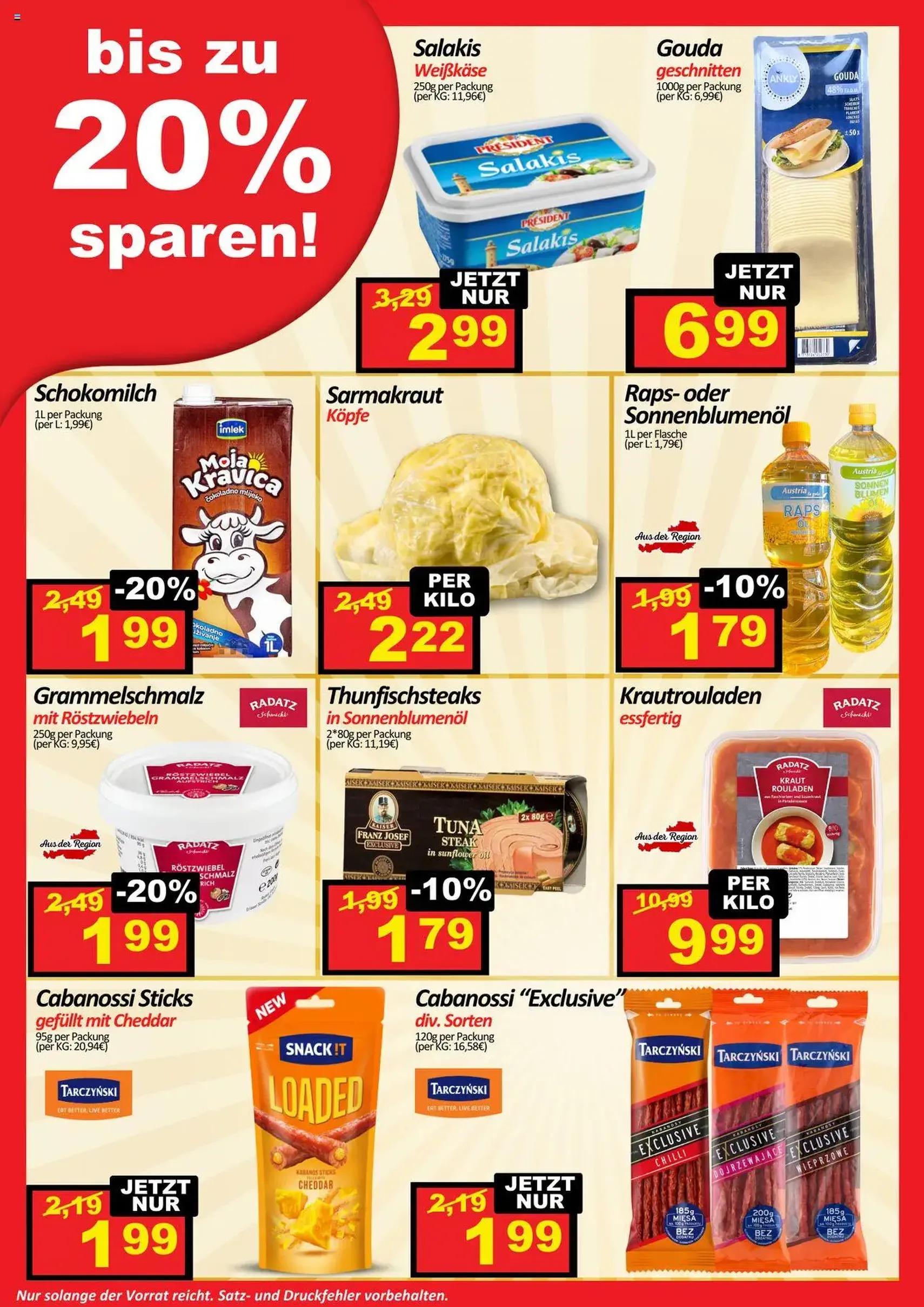 Wurstico Abholmarkt Flugblatt - Gültiger Prospekt ab 25.09.2025, Seite 3 von insgesamt 4