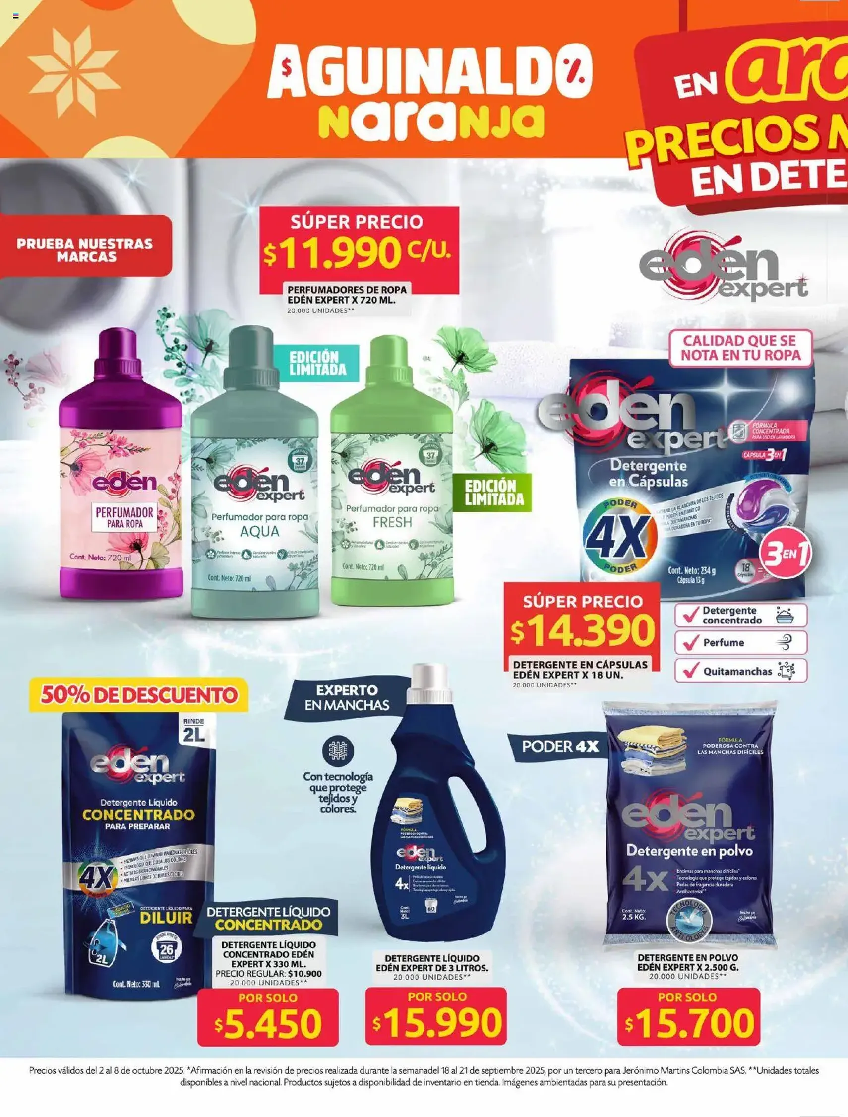 Ara - Ahorra con precios bajos y ofertas en la canasta familiar | ara - folleto válido desde 02/10/2025 página 9 de 11