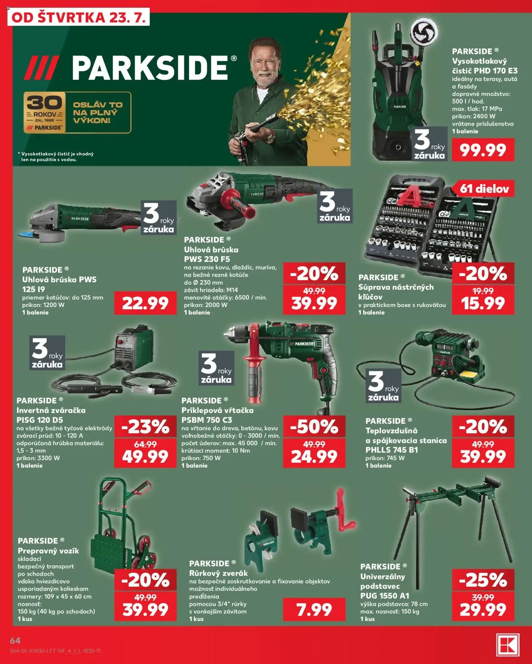 Kaufland leták - platný leták od 23.07.2026 strana 64 z 74