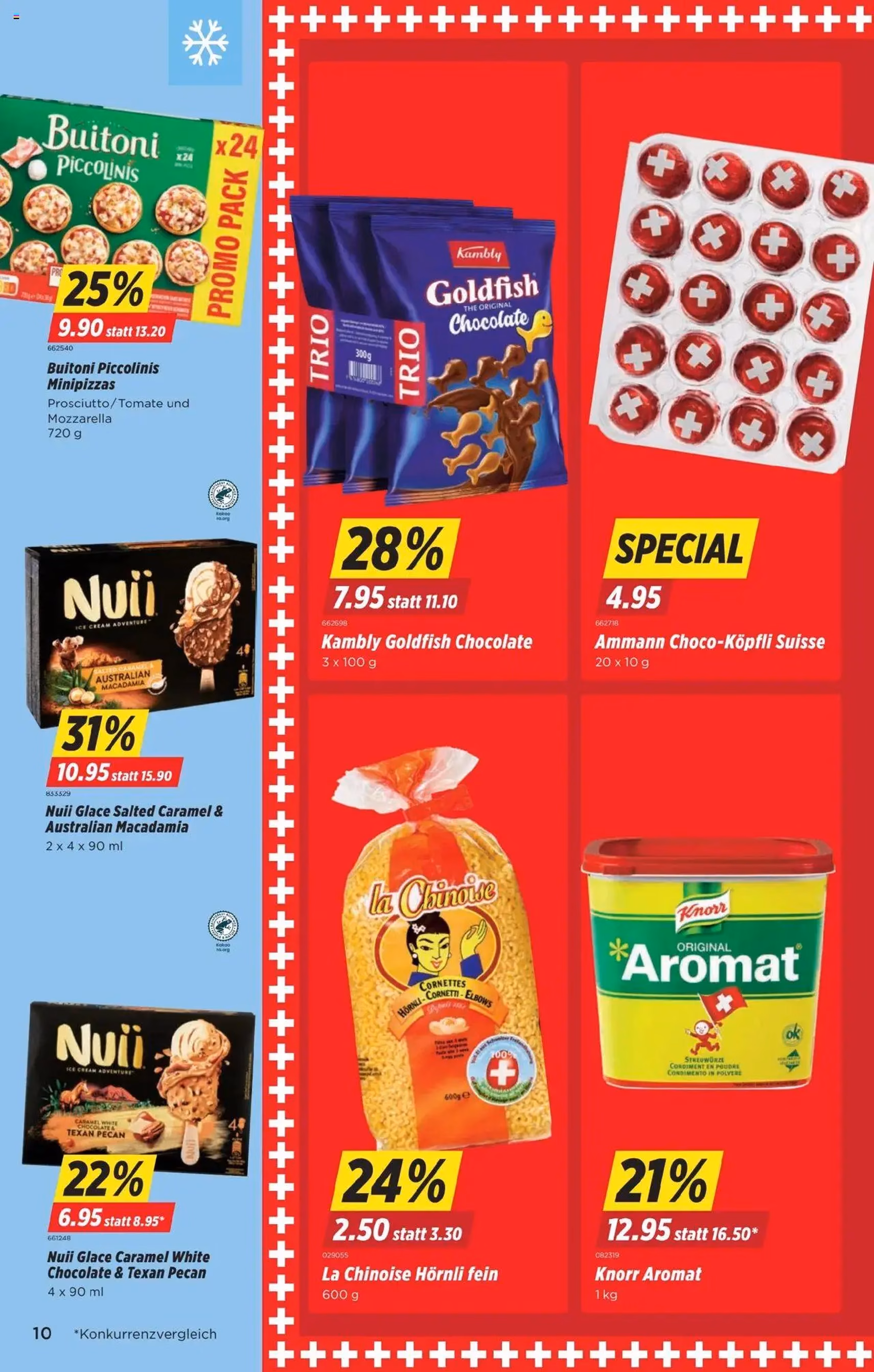 Denner Aktionen - Gültiger Prospekt ab 29.07.2025, Seite 10 von insgesamt 24 Denner Aktionen - Gültiger Prospekt ab 29.07.2025, Seite 10 von insgesamt 24
