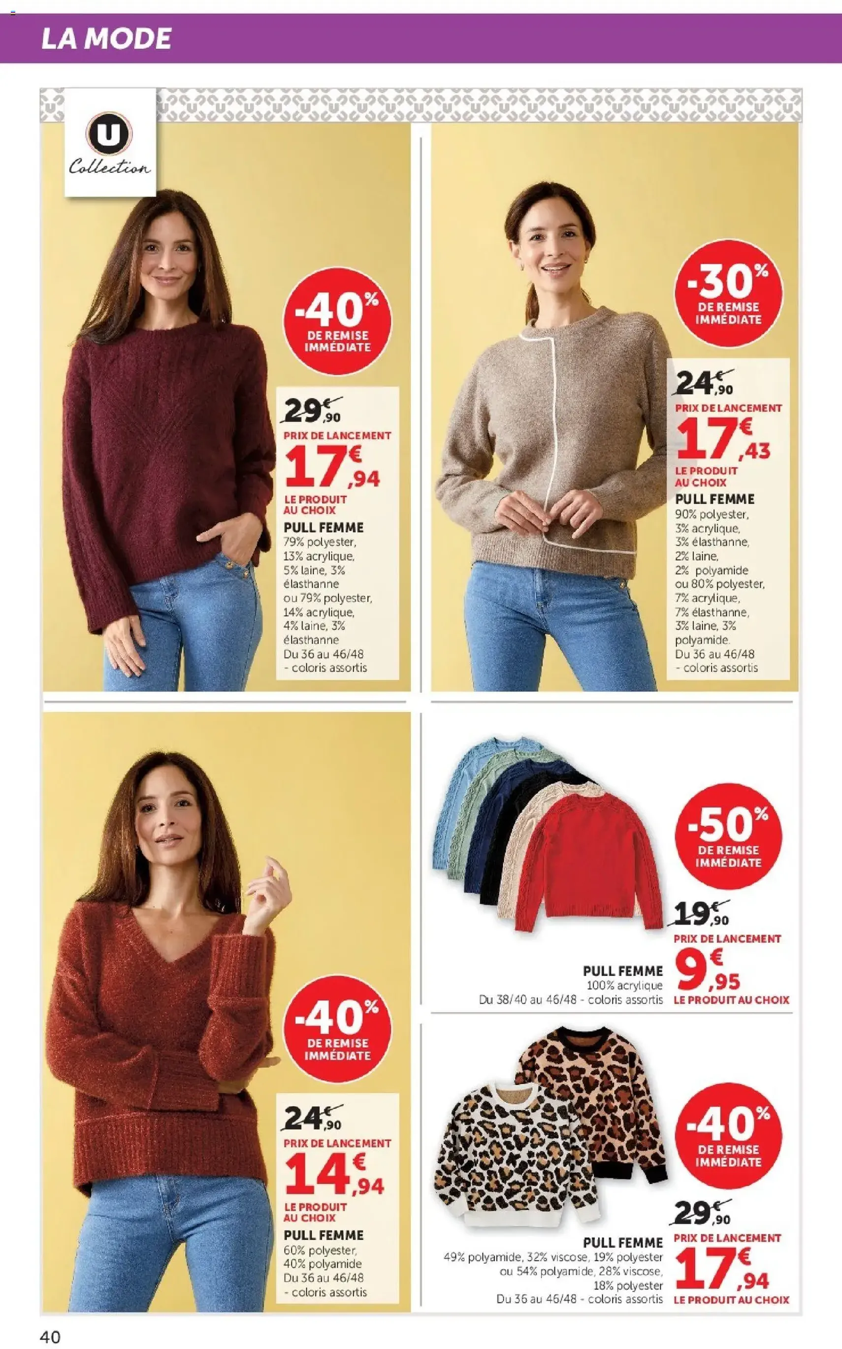 Hyper U catalogue - brochure valable à partir du 20/10/2026, page 40 sur 44