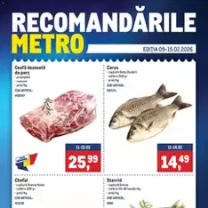 Catalog Metro - previzualizare cataloage valabilă începând cu 09.02.2026