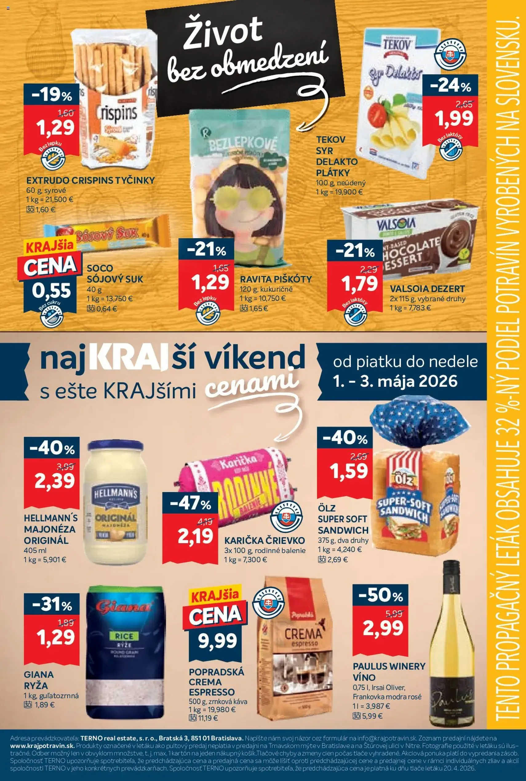 Kraj leták - platný leták od 30.04.2026 strana 18 z 18