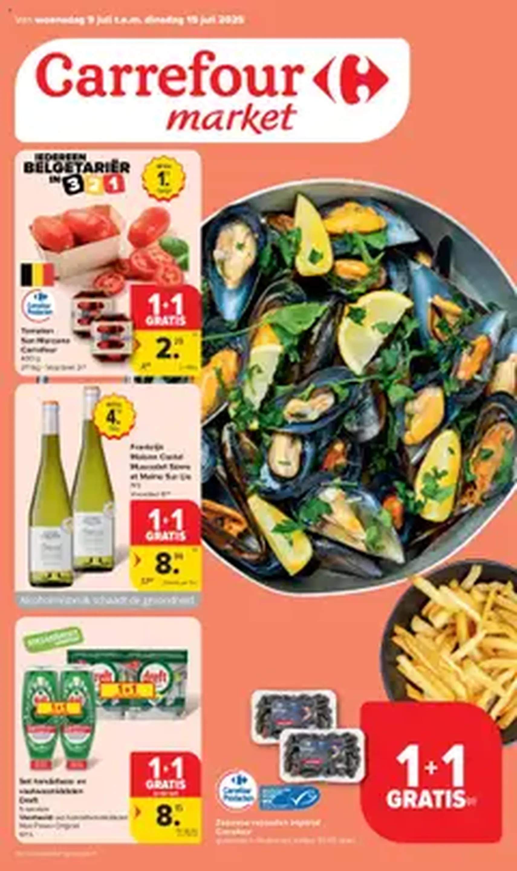 Carrefour market folder week 27 - geldige folder vanaf 09/07/2025 pagina 1 van 1