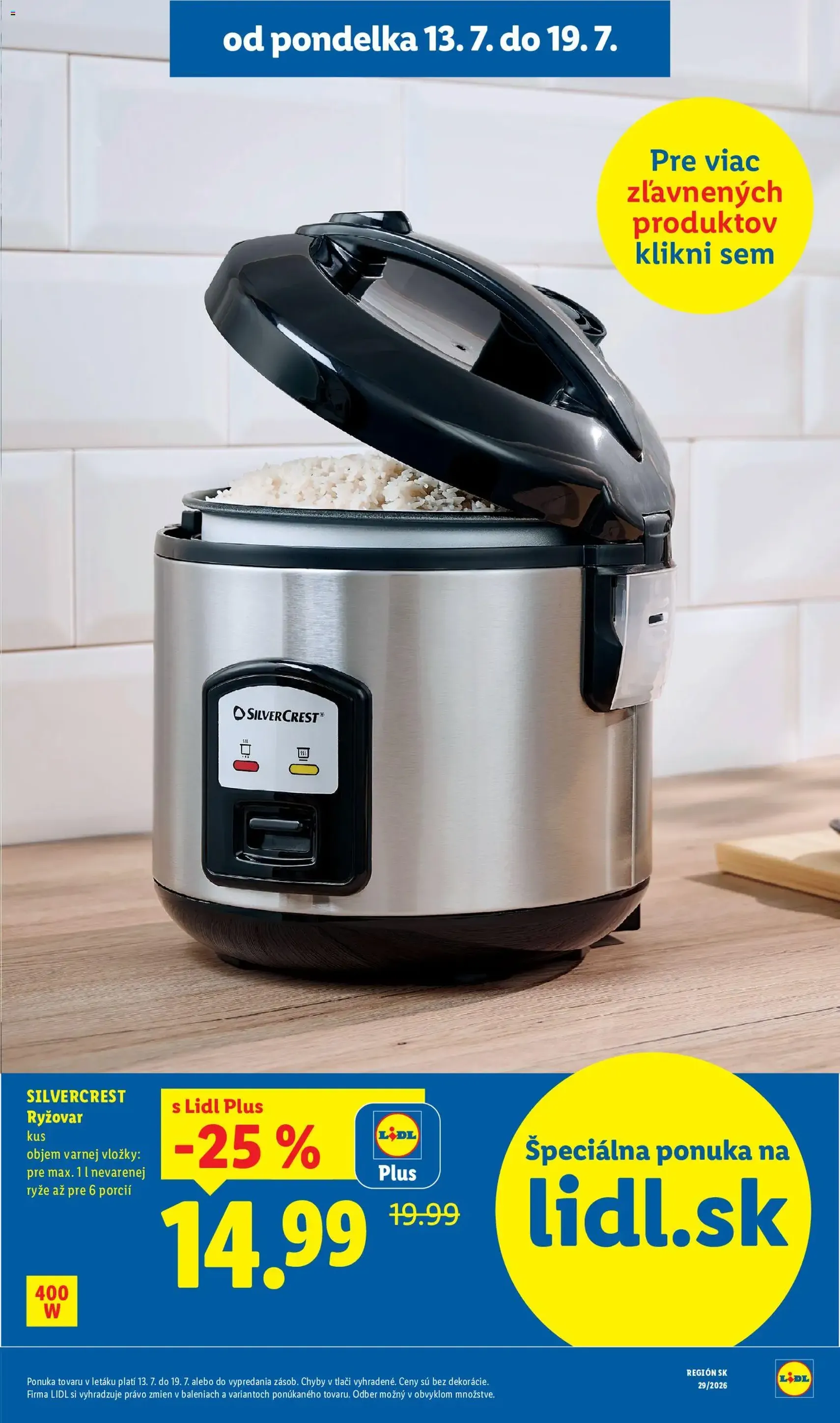 Lidl leták - platný leták od 13.07.2026 strana 7 z 94