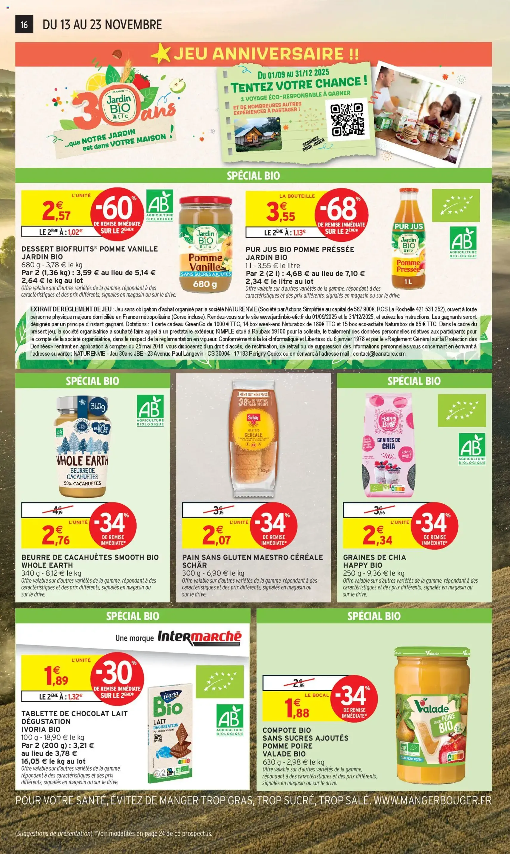 Intermarché catalogue semaine 46 - brochure valable à partir du 13/11/2025, page 16 sur 48