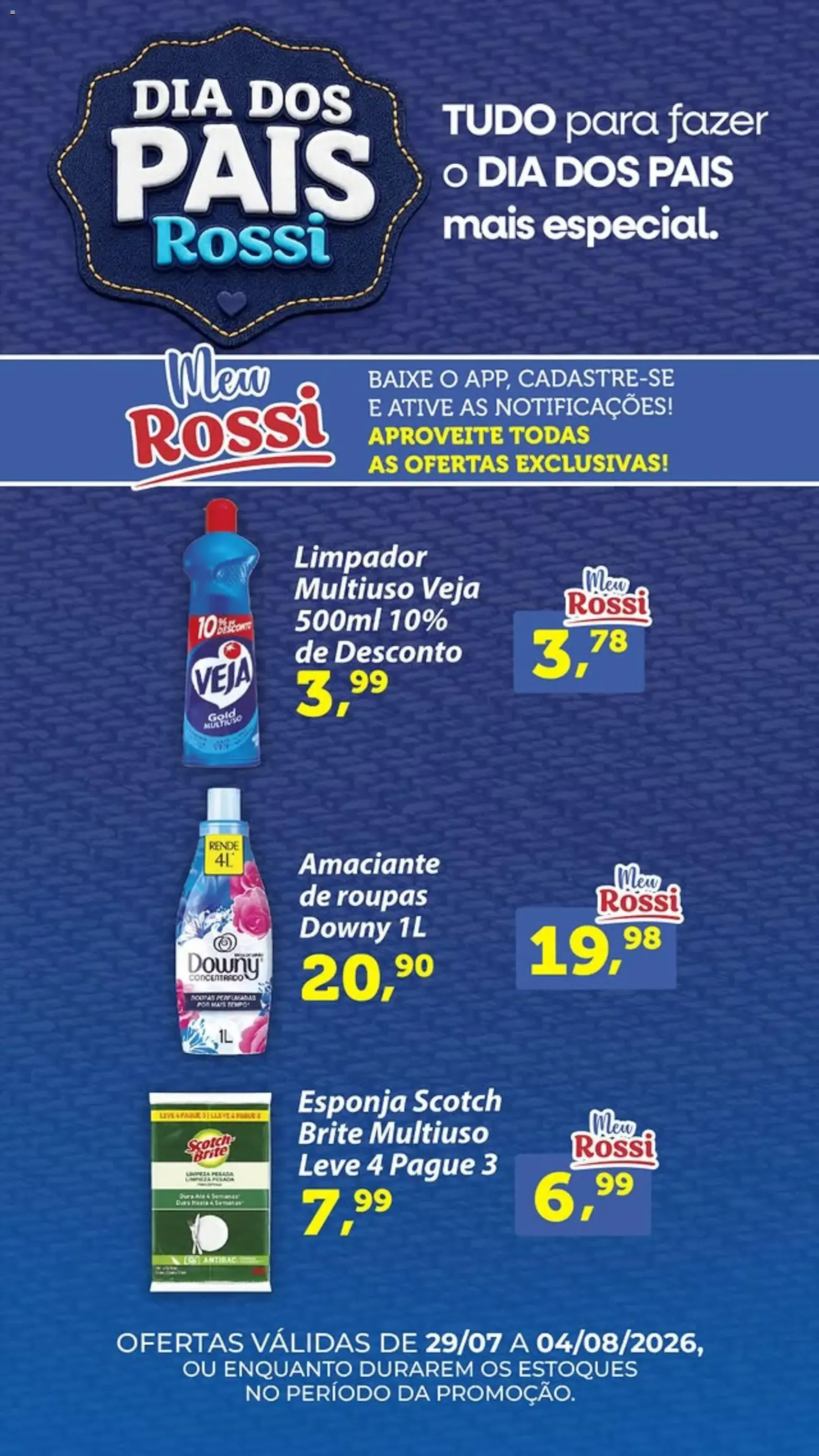 Rossi Supermercados - Ofertas da semana - folheto válido a partir de 29/07/2026 página 2 de 8