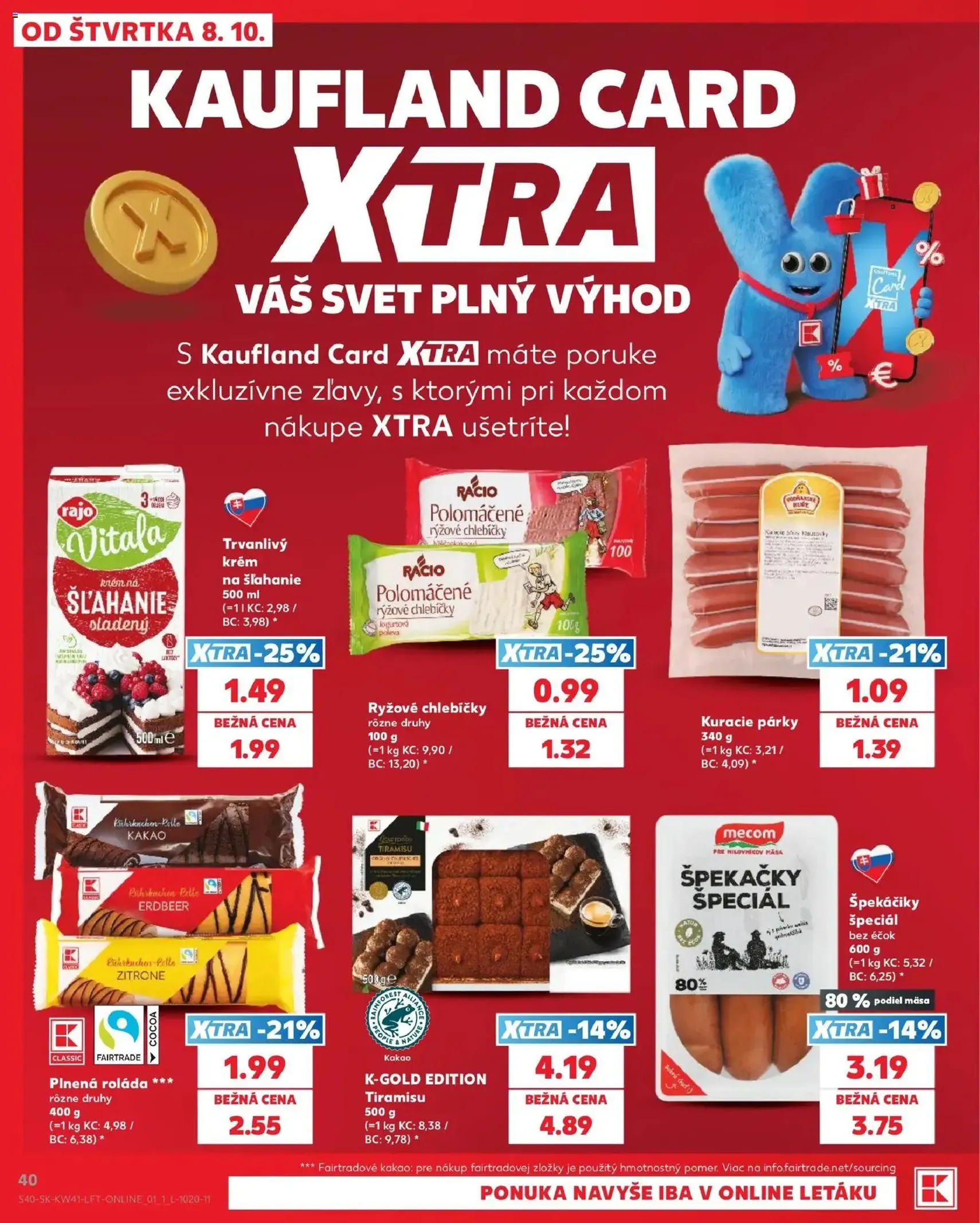 Kaufland leták - platný leták od 08.10.2026 strana 40 z 86