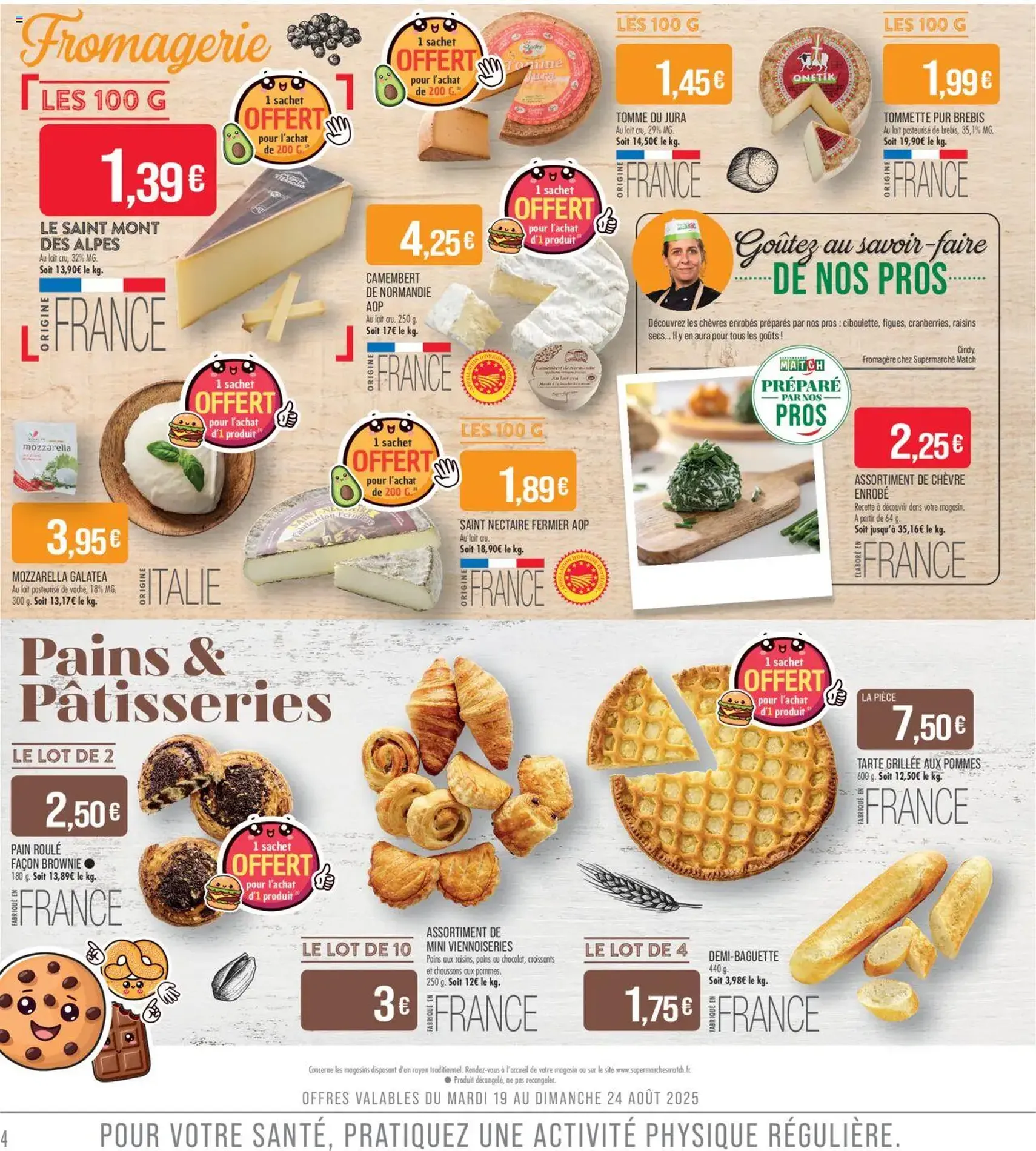 Match Supermarché catalogue - brochure valable à partir du 18/08/2025, page 4 sur 24