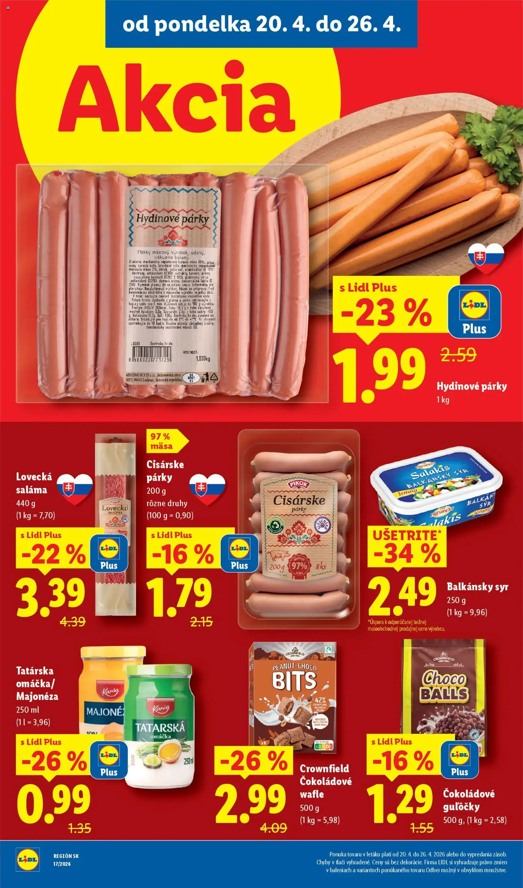 Lidl leták - platný leták od 20.04.2026 strana 34 z 99