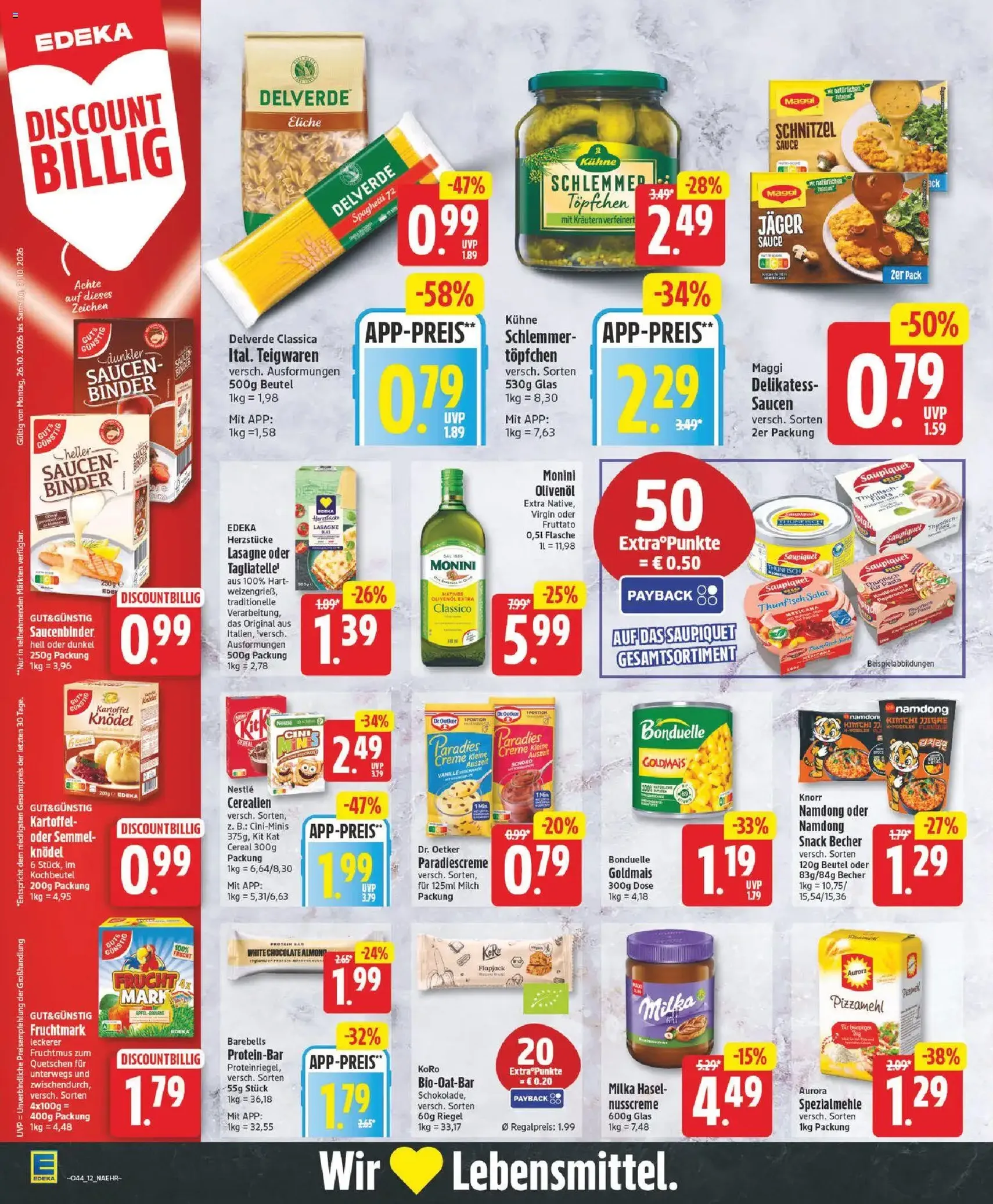Edeka Prospekt - Gültiger Prospekt ab 26.10.2026, Seite 12 von insgesamt 29