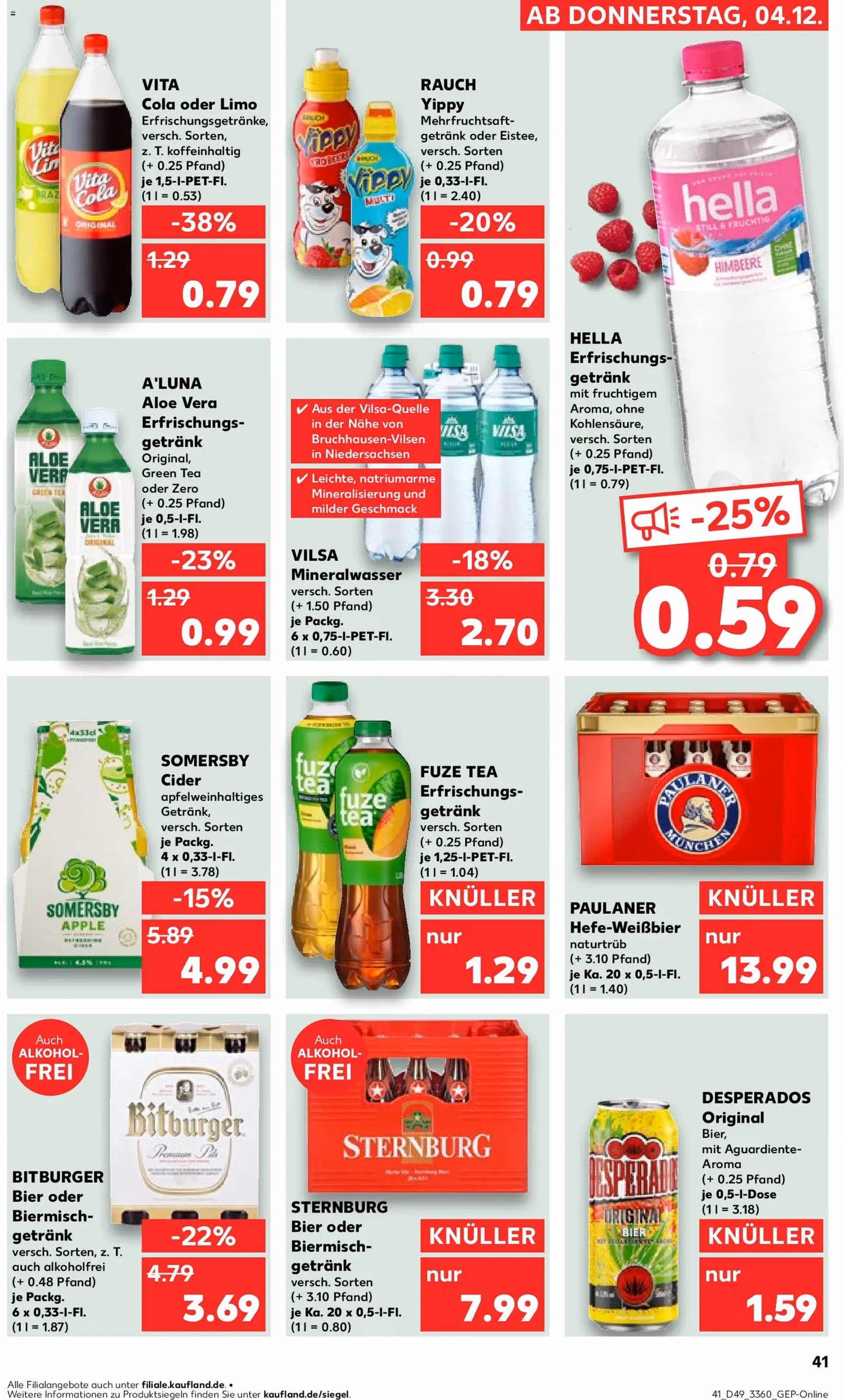 Kaufland Prospekt - Gültiger Prospekt ab 04.12.2025, Seite 41 von insgesamt 66