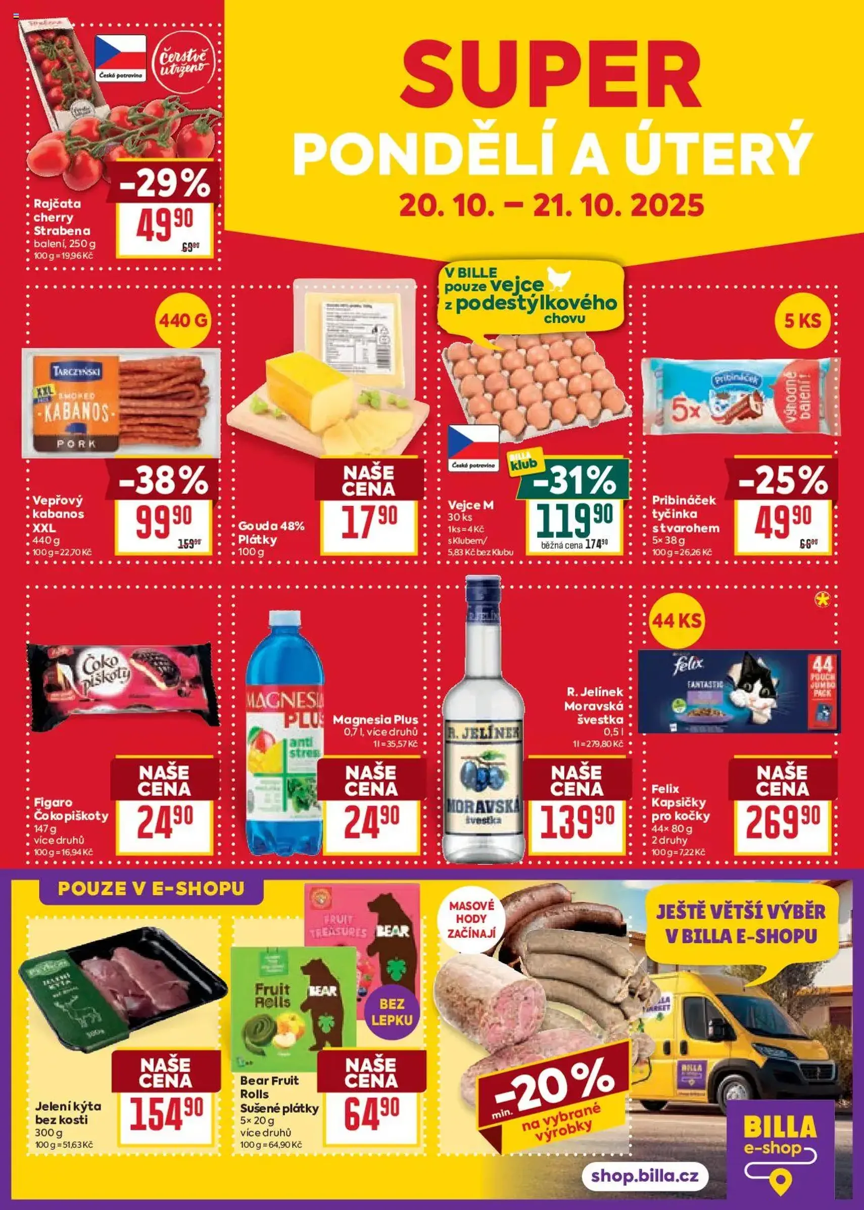 Billa Velký leták - platný leták od 15.10.2025 strana 40 z 42 Billa Velký leták - platný leták od 15.10.2025 strana 40 z 42