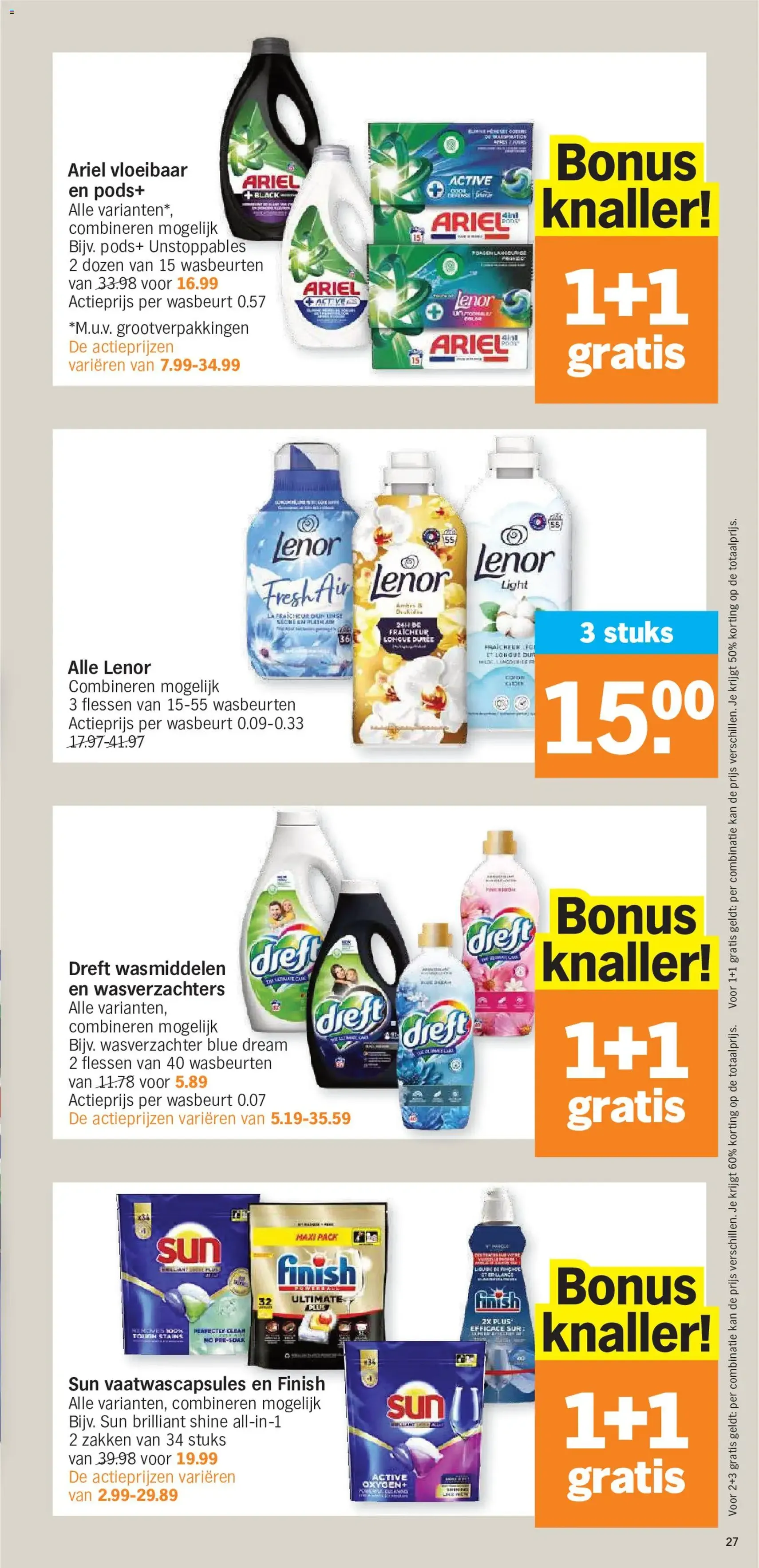 Albert Heijn Folder week / de la semaine 20 - geldige folder vanaf 11/05/2026 pagina 27 van 32