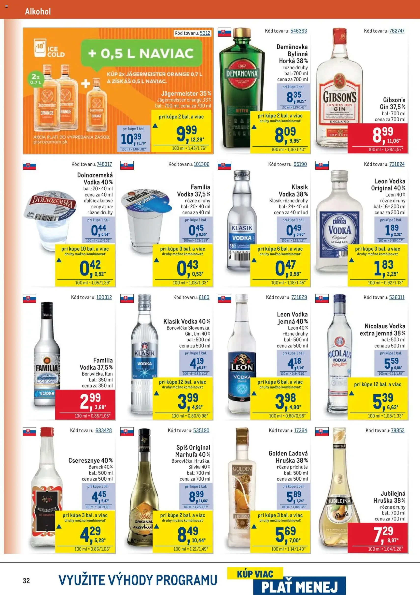 Metro Maloobchod - platný leták od 28.01.2026 strana 32 z 40