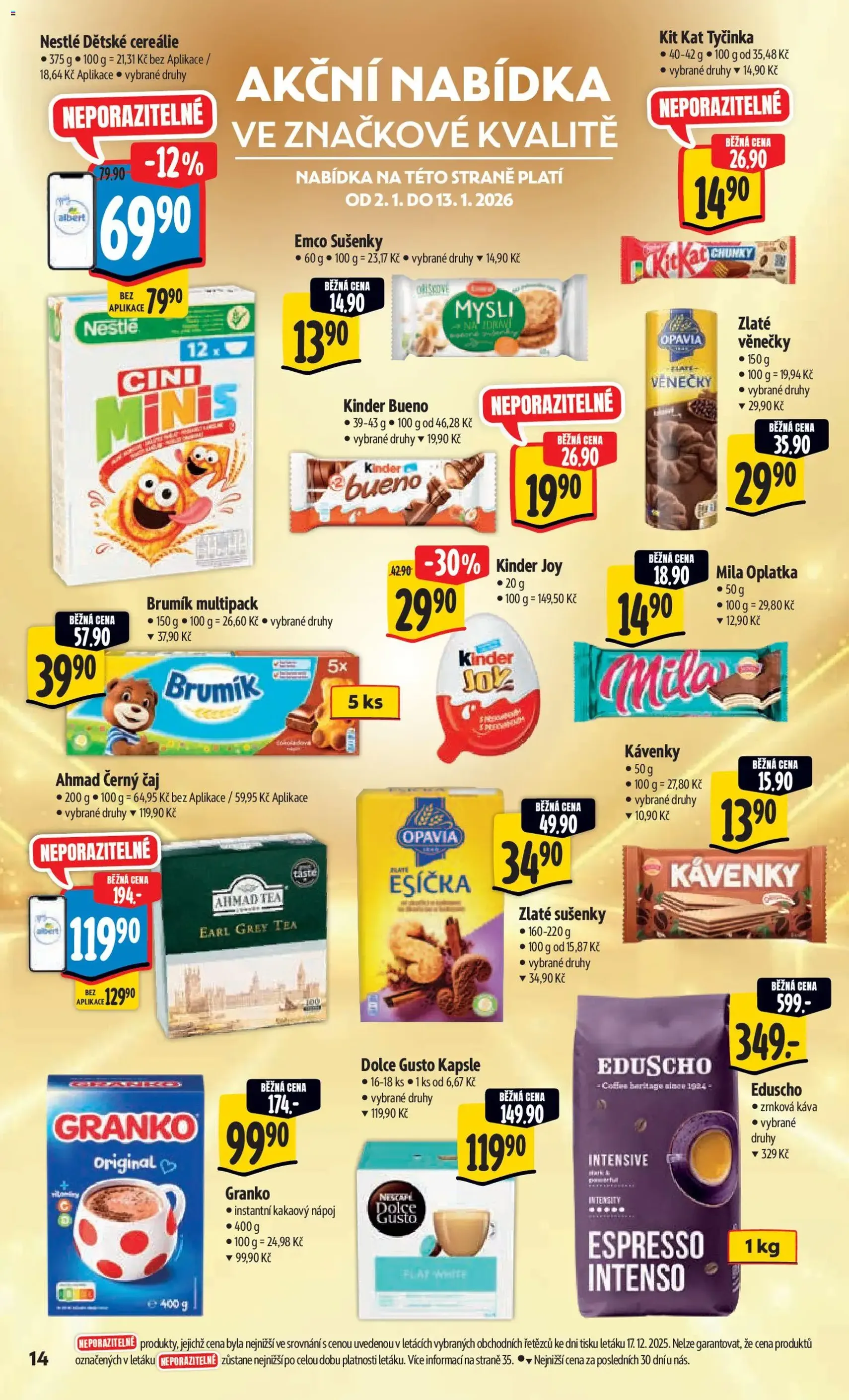 Albert leták - Hypermarket - platný leták od 02.01.2026 strana 19 z 46