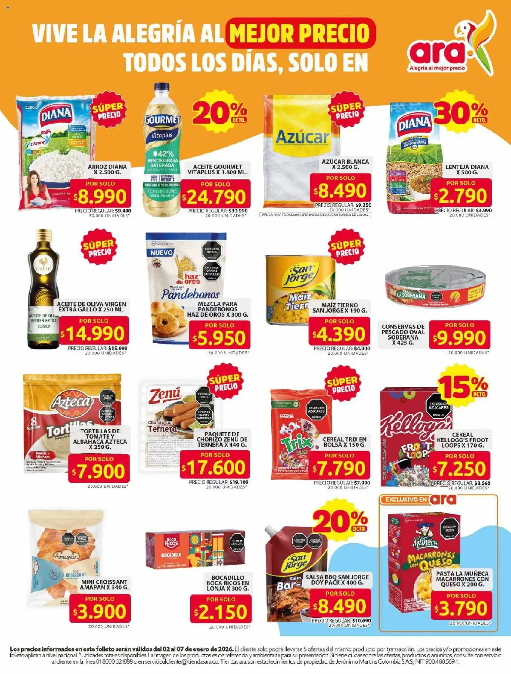 Ara - Catálogo - folleto válido desde 02/01/2026 página 2 de 8