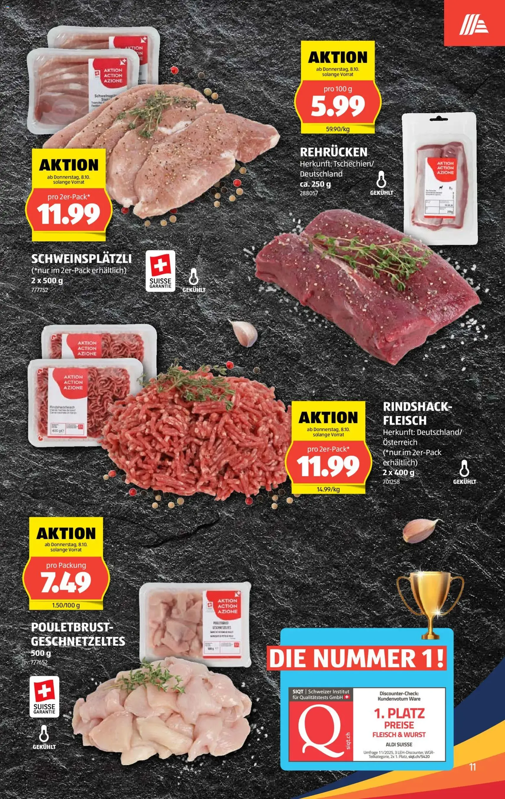 Aldi aktionen - Gültiger Prospekt ab 08.10.2026, Seite 11 von insgesamt 34