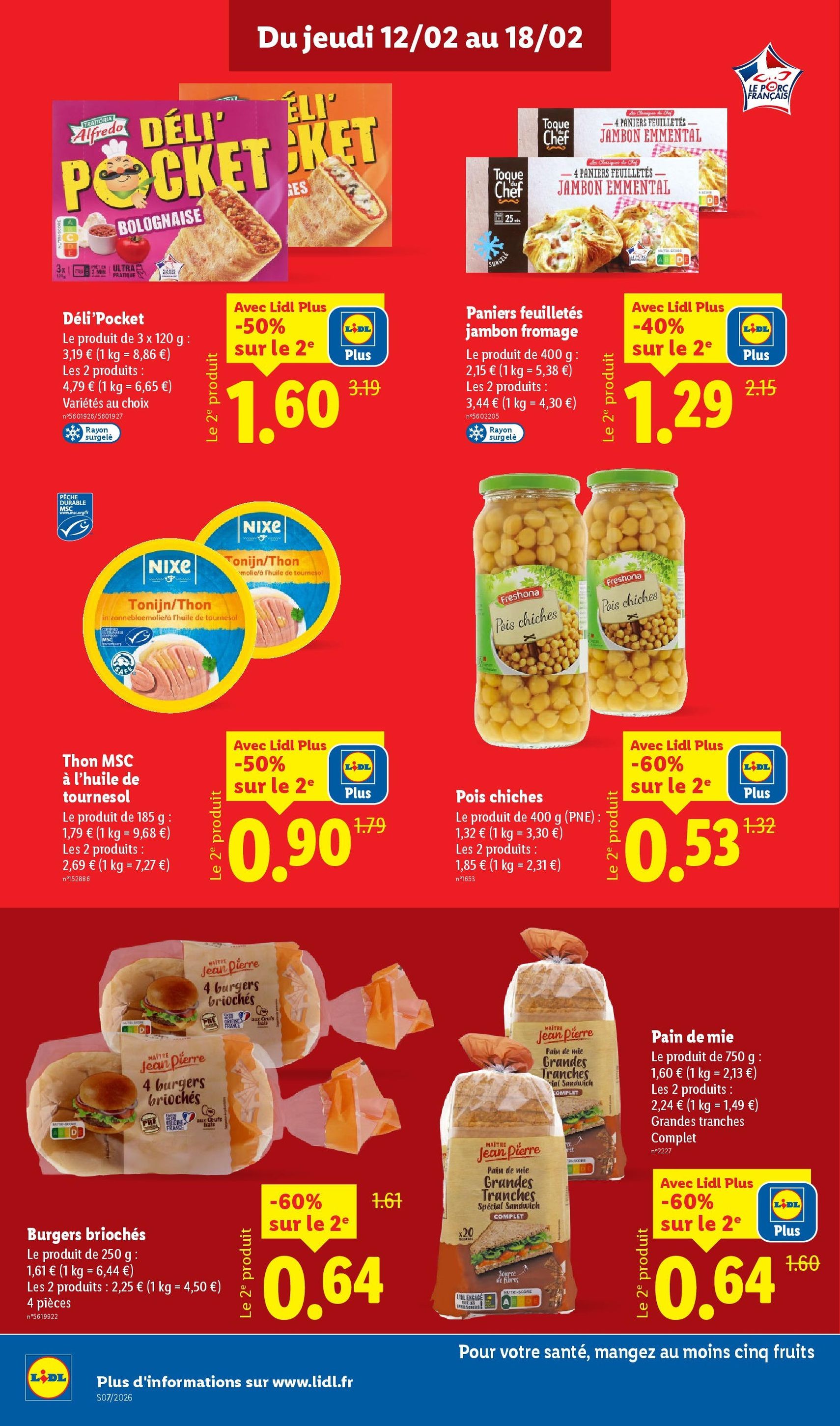 LIDL catalogue semaine 7 - brochure valable à partir du 12/02/2026, page 10 sur 79
