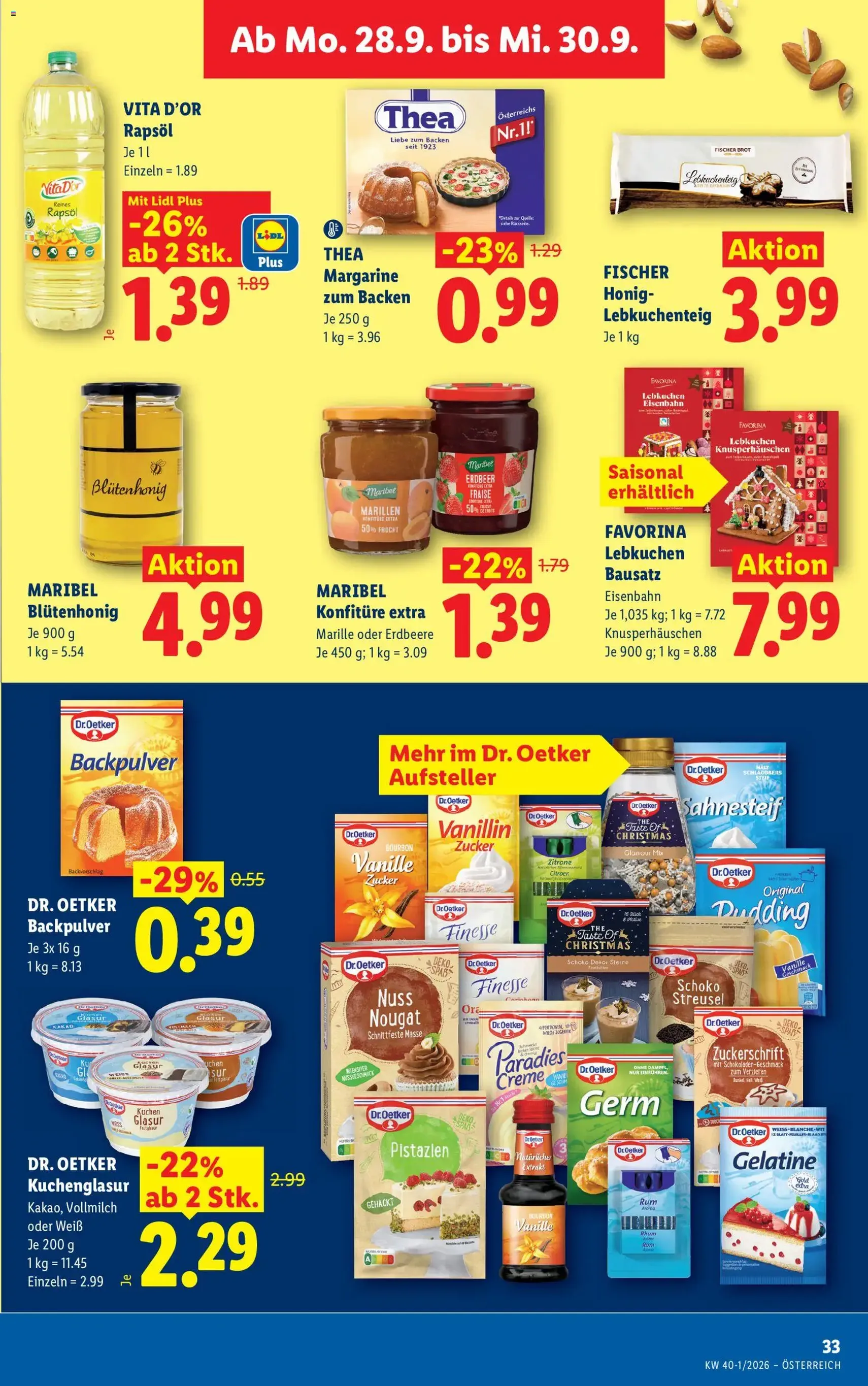 Lidl - Flugblatt - Gültiger Prospekt ab 24.09.2026, Seite 40 von insgesamt 55
