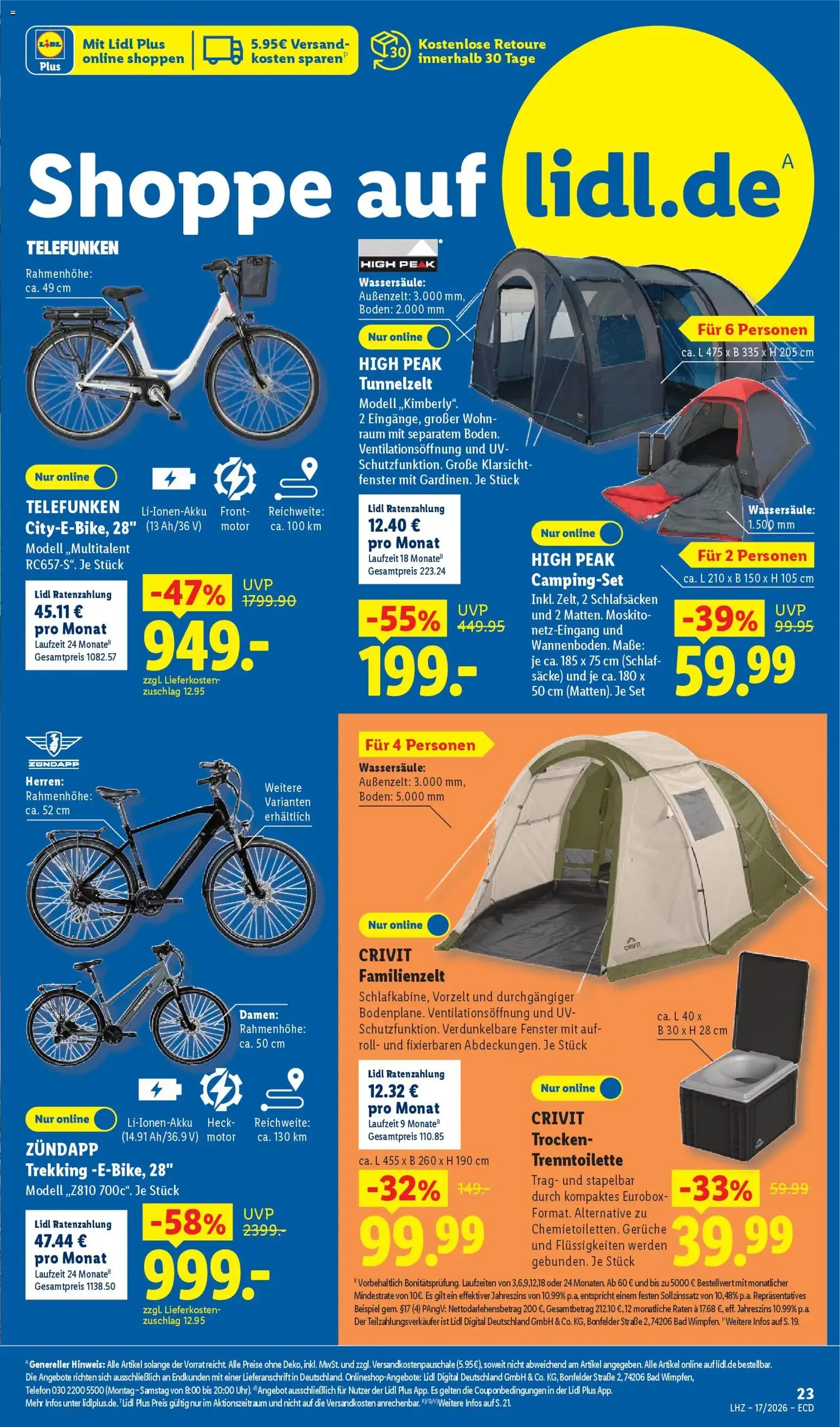 Lidl Prospekt - Gültiger Prospekt ab 20.04.2026, Seite 39 von insgesamt 68